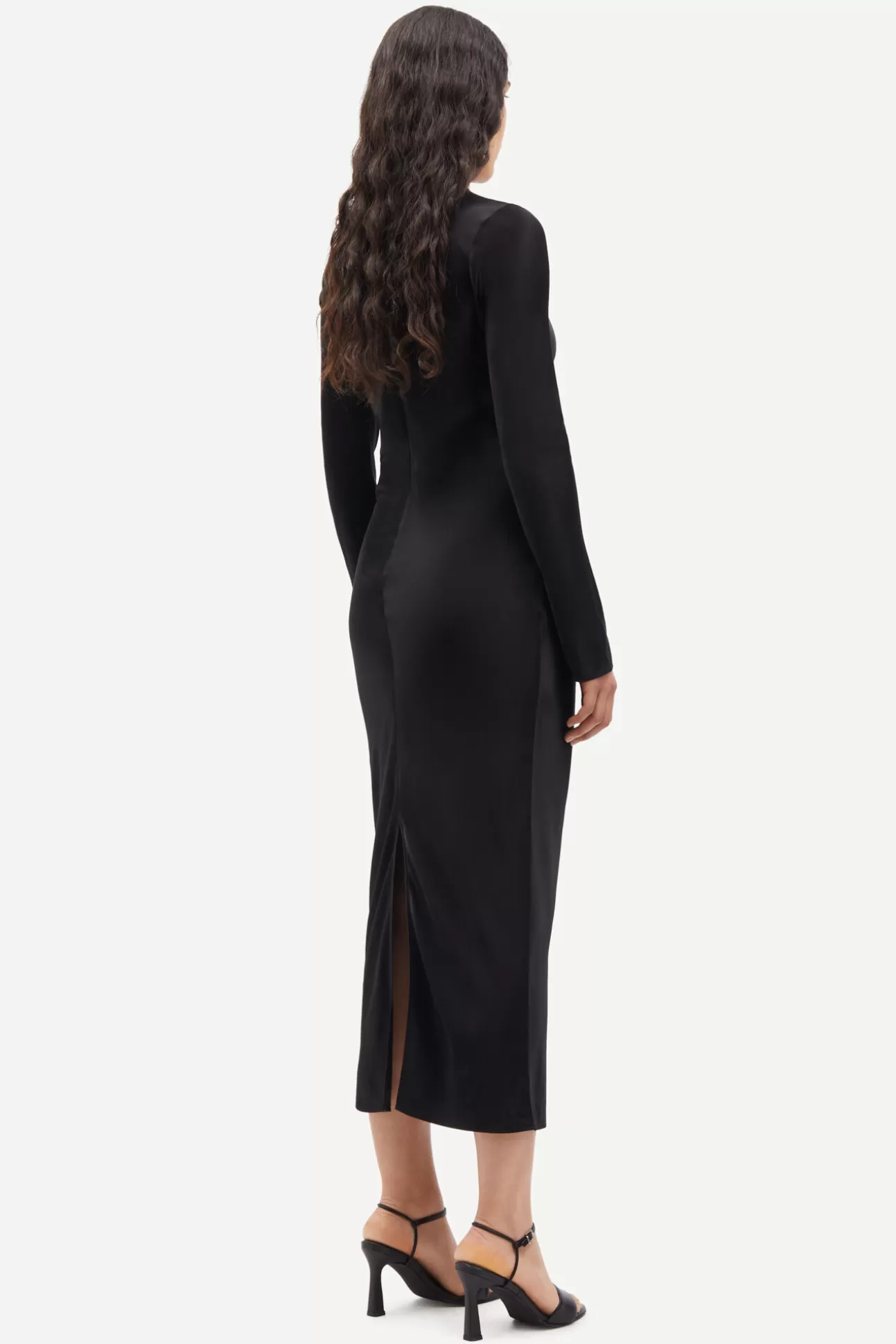 Robes et combinaisons-Femme Samsøe Samsøe Alina long dress 14903 Black