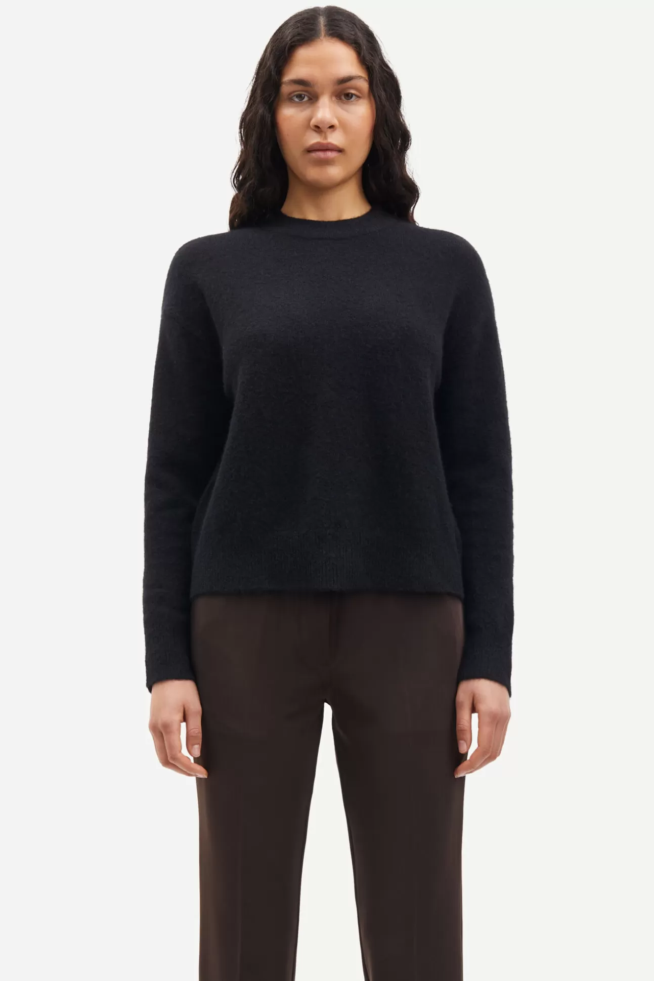 Pulls-Femme Samsøe Samsøe Anour o-n 7355 Black