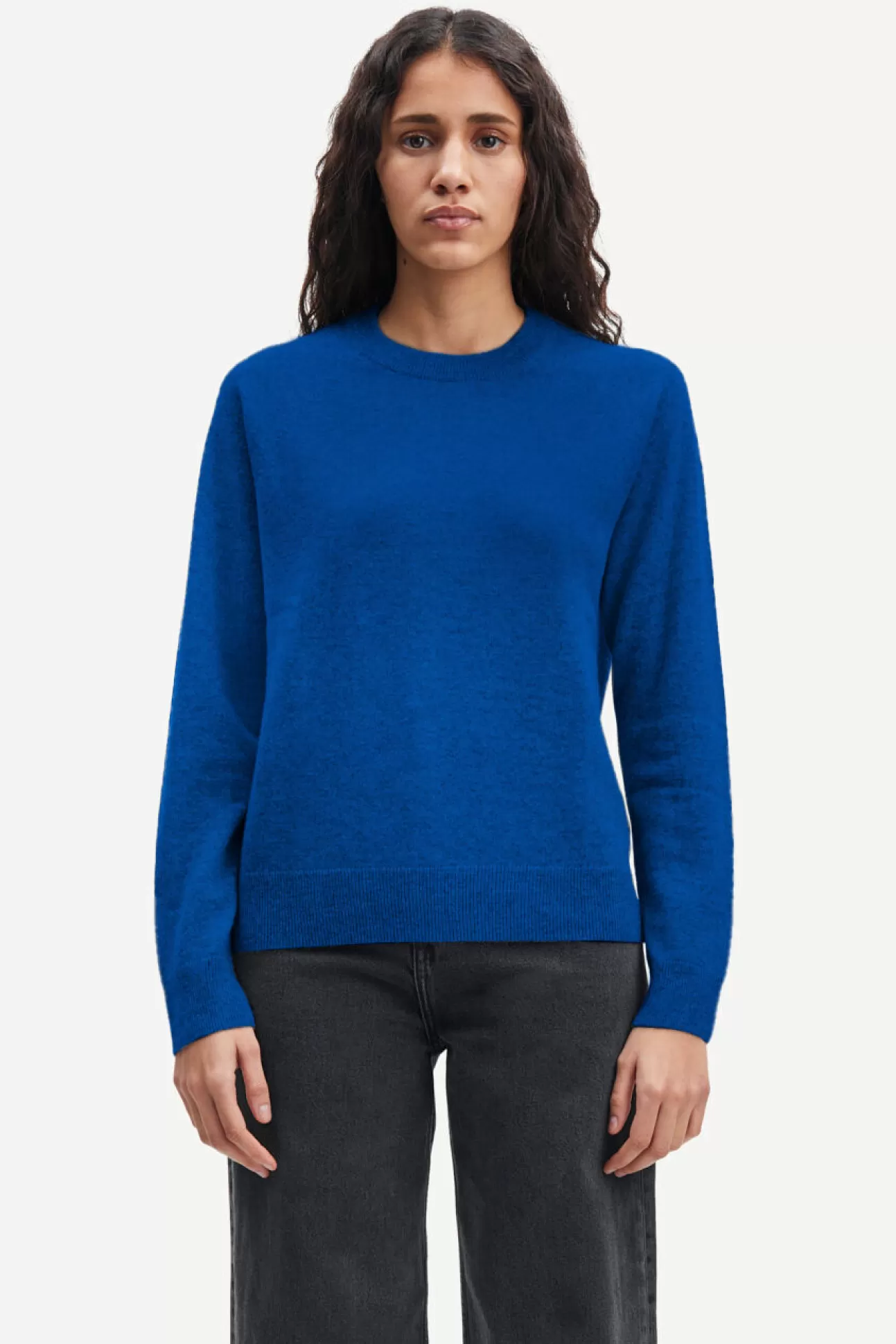 Pulls-Femme Samsøe Samsøe Boston o-neck 6304 Skydiver