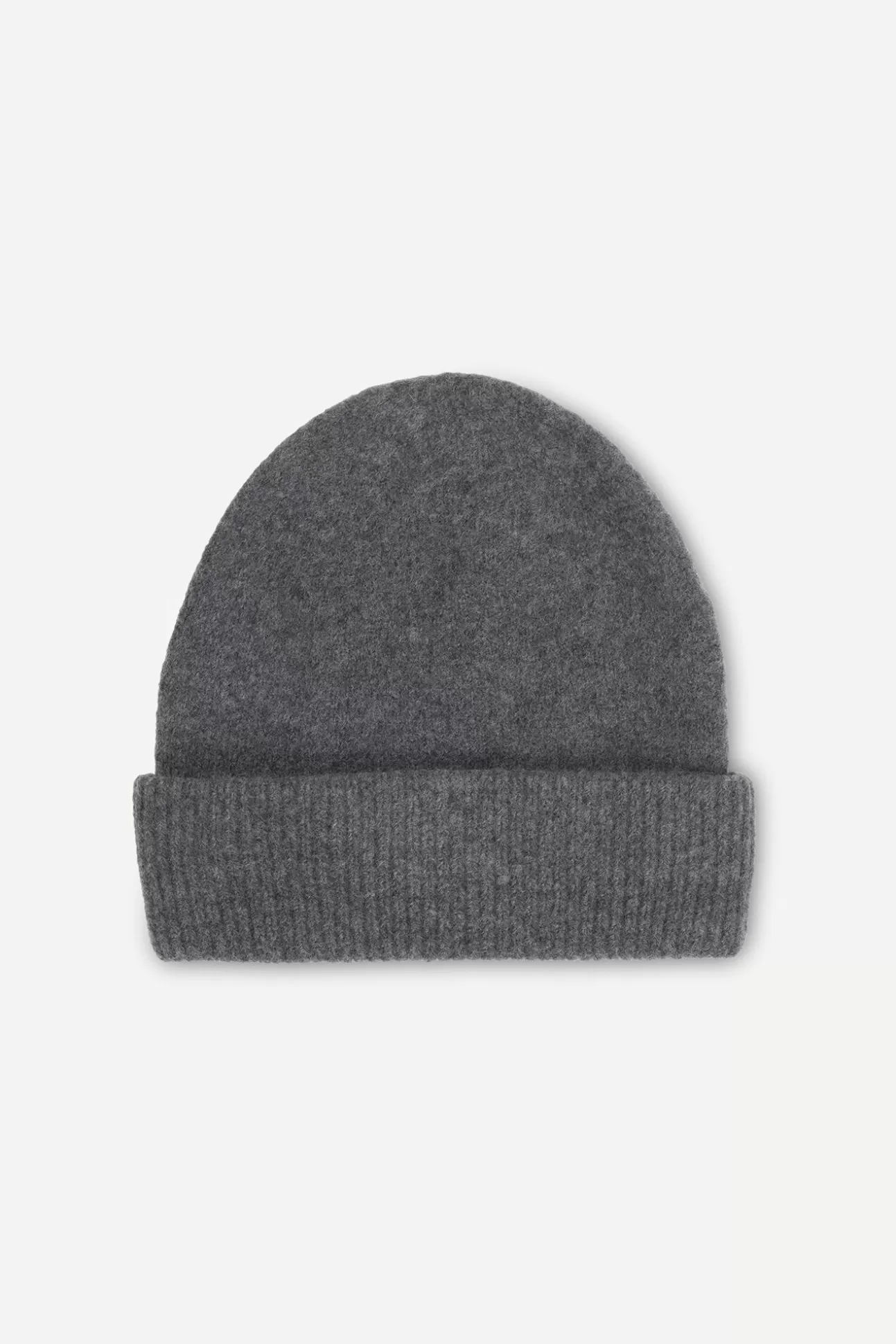 Chapeaux-Homme Samsøe Samsøe Butler beanie 9475 DARK GREY MEL.