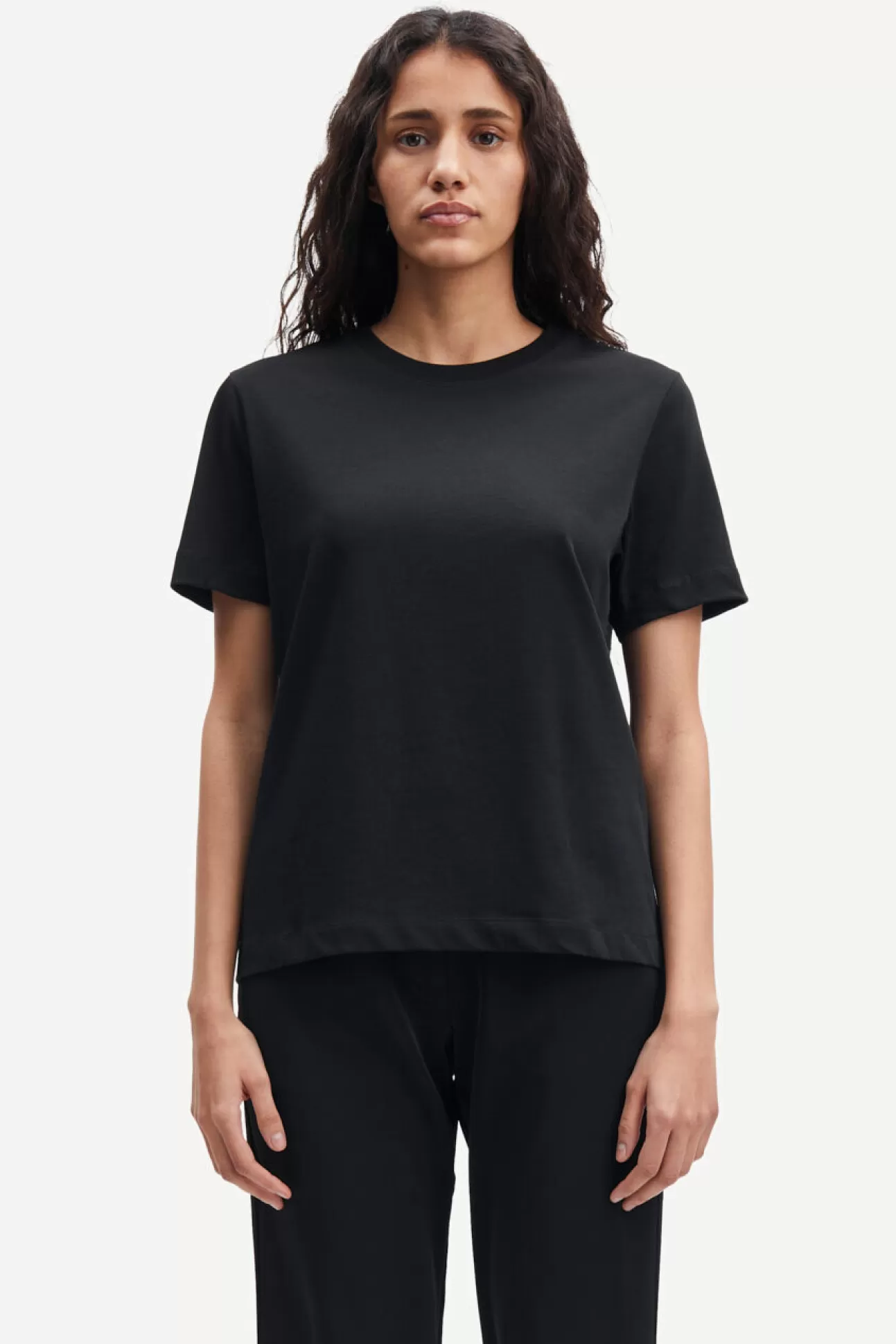 T-shirts et hauts-Femme Samsøe Samsøe Camino t-shirt ss 6024 Black