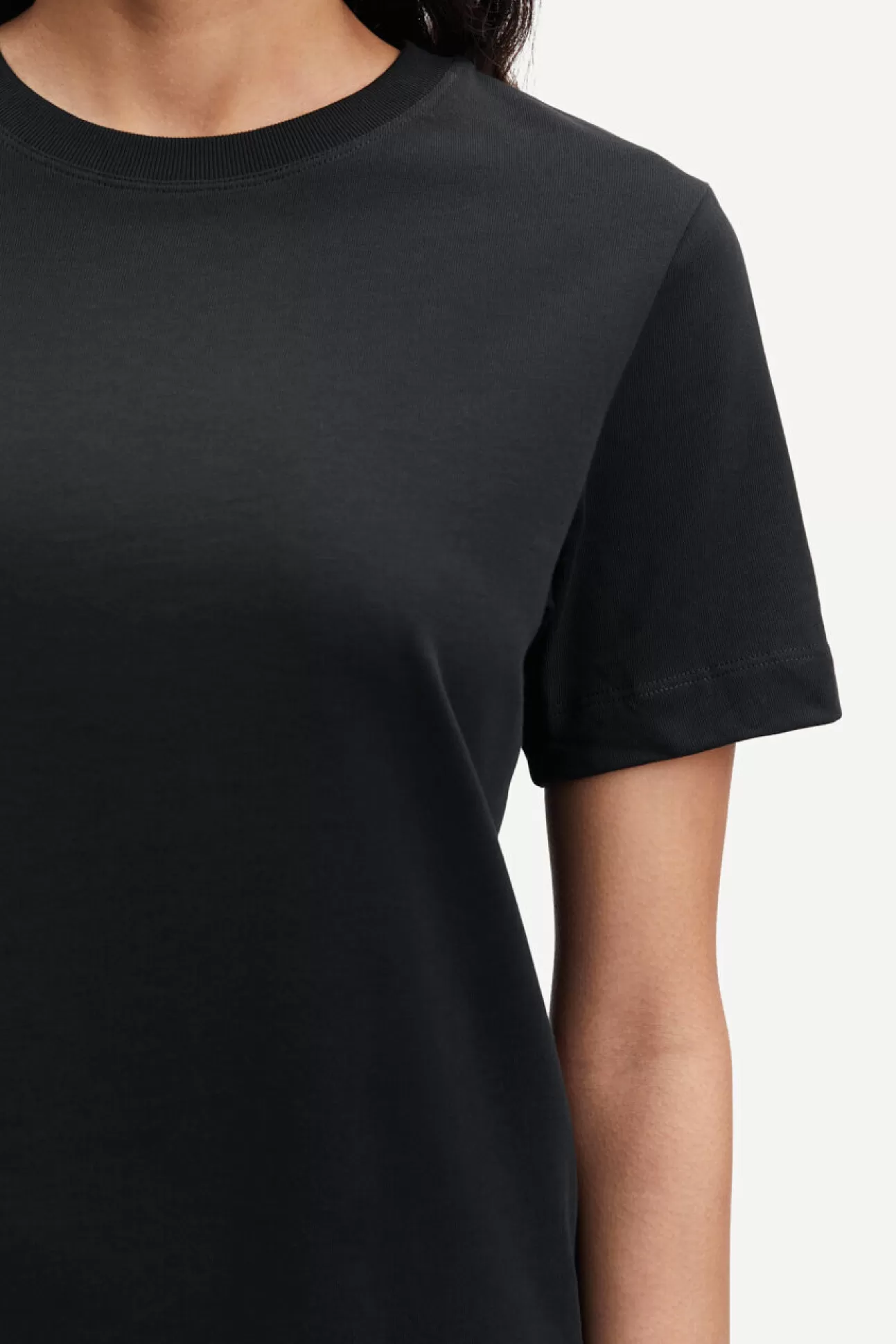 T-shirts et hauts-Femme Samsøe Samsøe Camino t-shirt ss 6024 Black