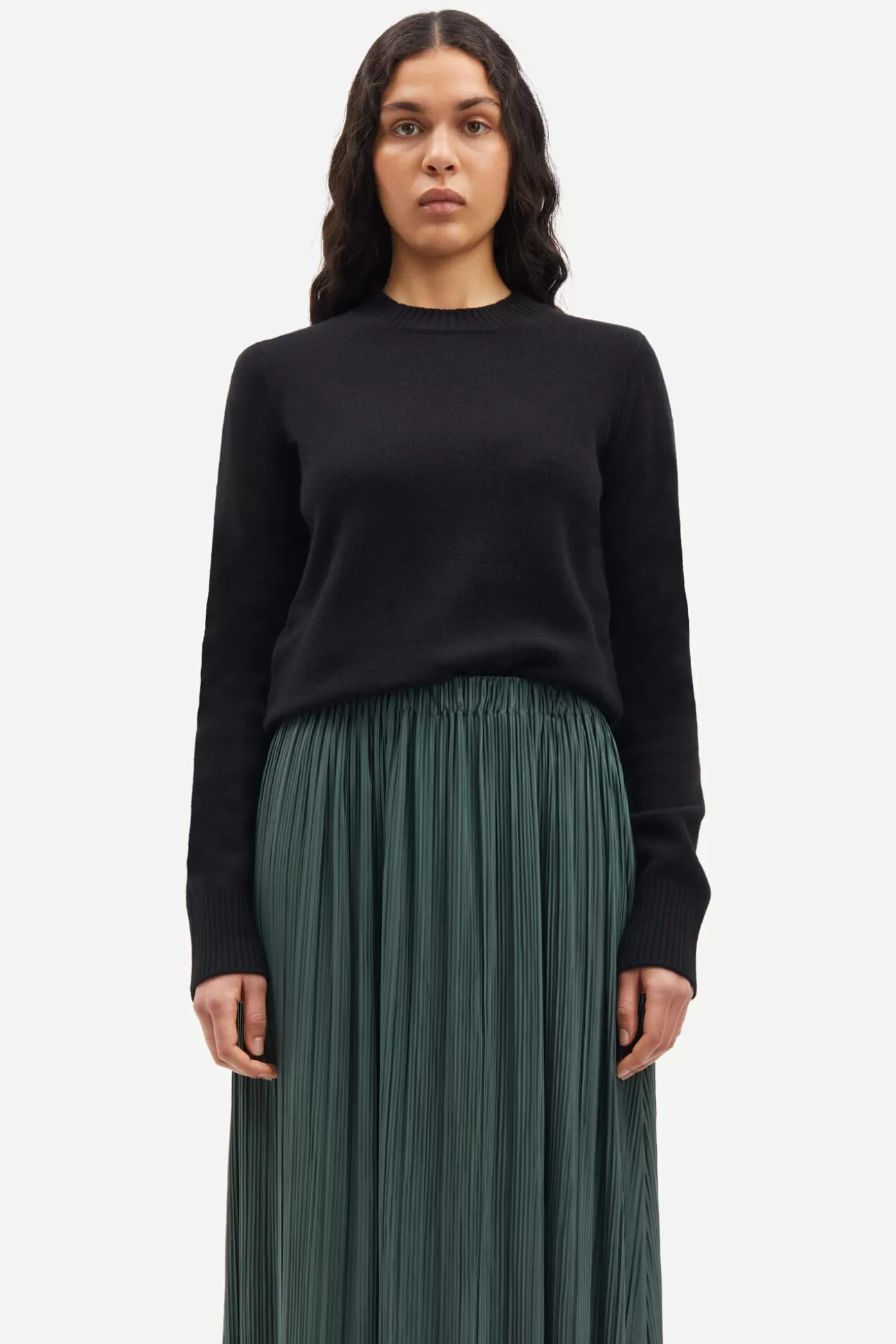 Pulls-Femme Samsøe Samsøe Charlotte Knit Sweater 15010 Black