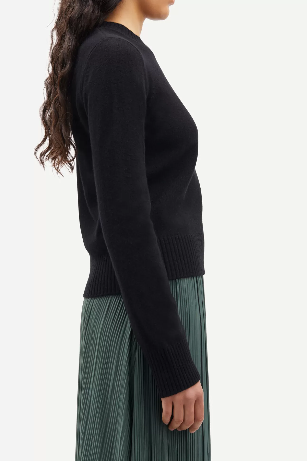 Pulls-Femme Samsøe Samsøe Charlotte Knit Sweater 15010 Black