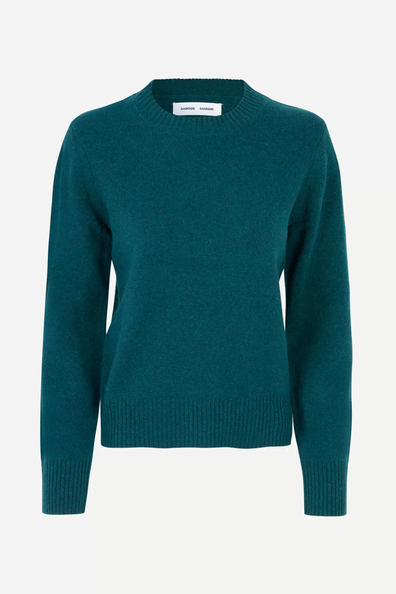 Pulls-Femme Samsøe Samsøe Charlotte Knit Sweater 15010 Atlantic Deep