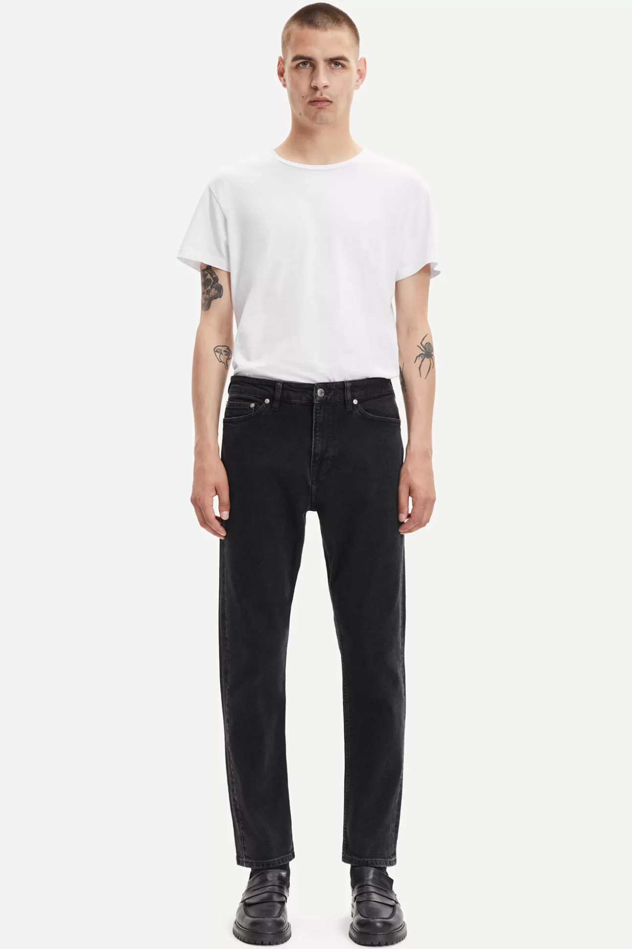 Jeans-Homme Samsøe Samsøe Cosmo jeans 11356 BLACK ROCK