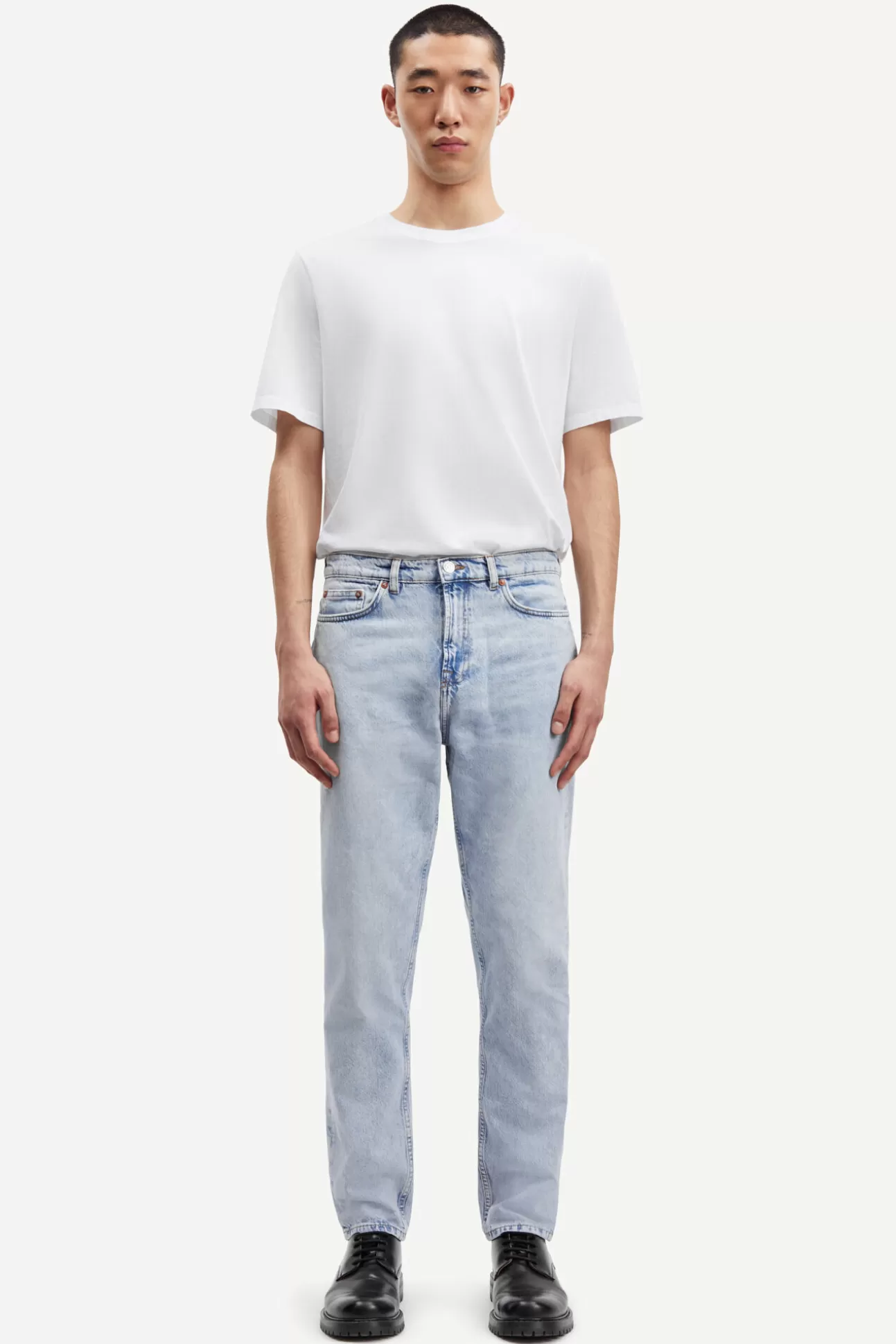 Jeans-Homme Samsøe Samsøe Cosmo jeans 14606 Frozen snow