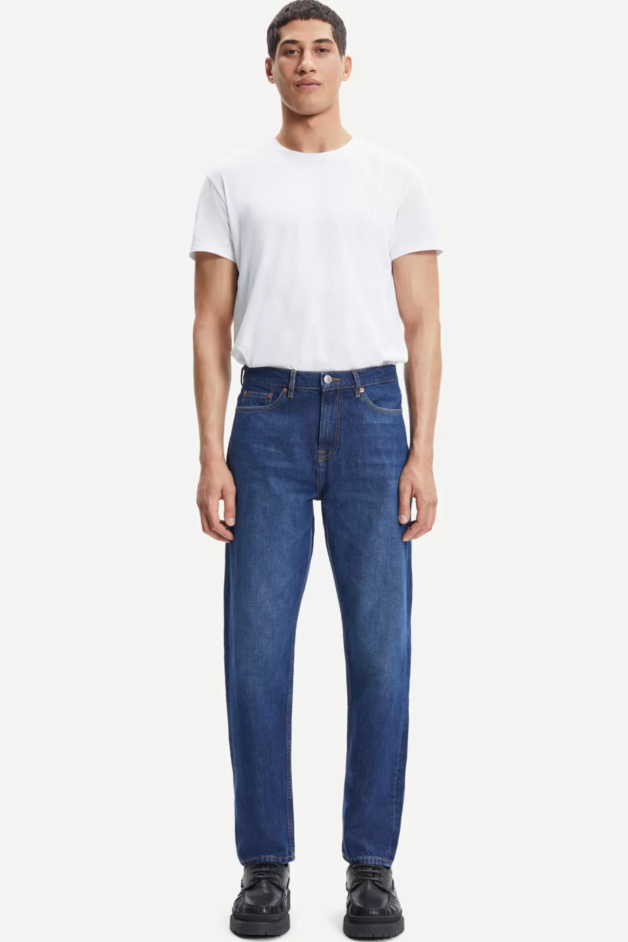 Jeans-Homme Samsøe Samsøe Cosmo jeans 14607 North sea