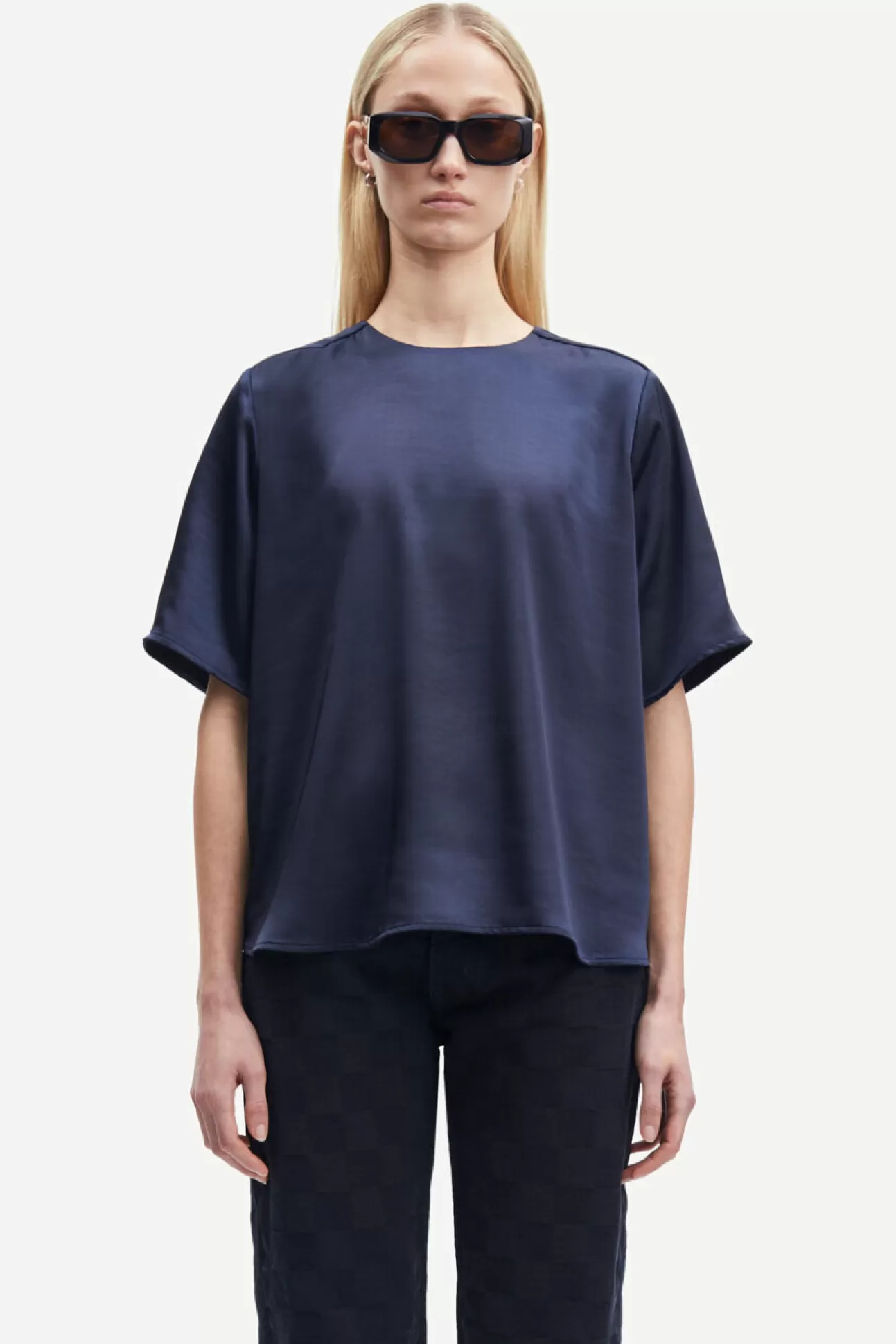 T-shirts et hauts-Femme Samsøe Samsøe Denise SS top 14908 Salute