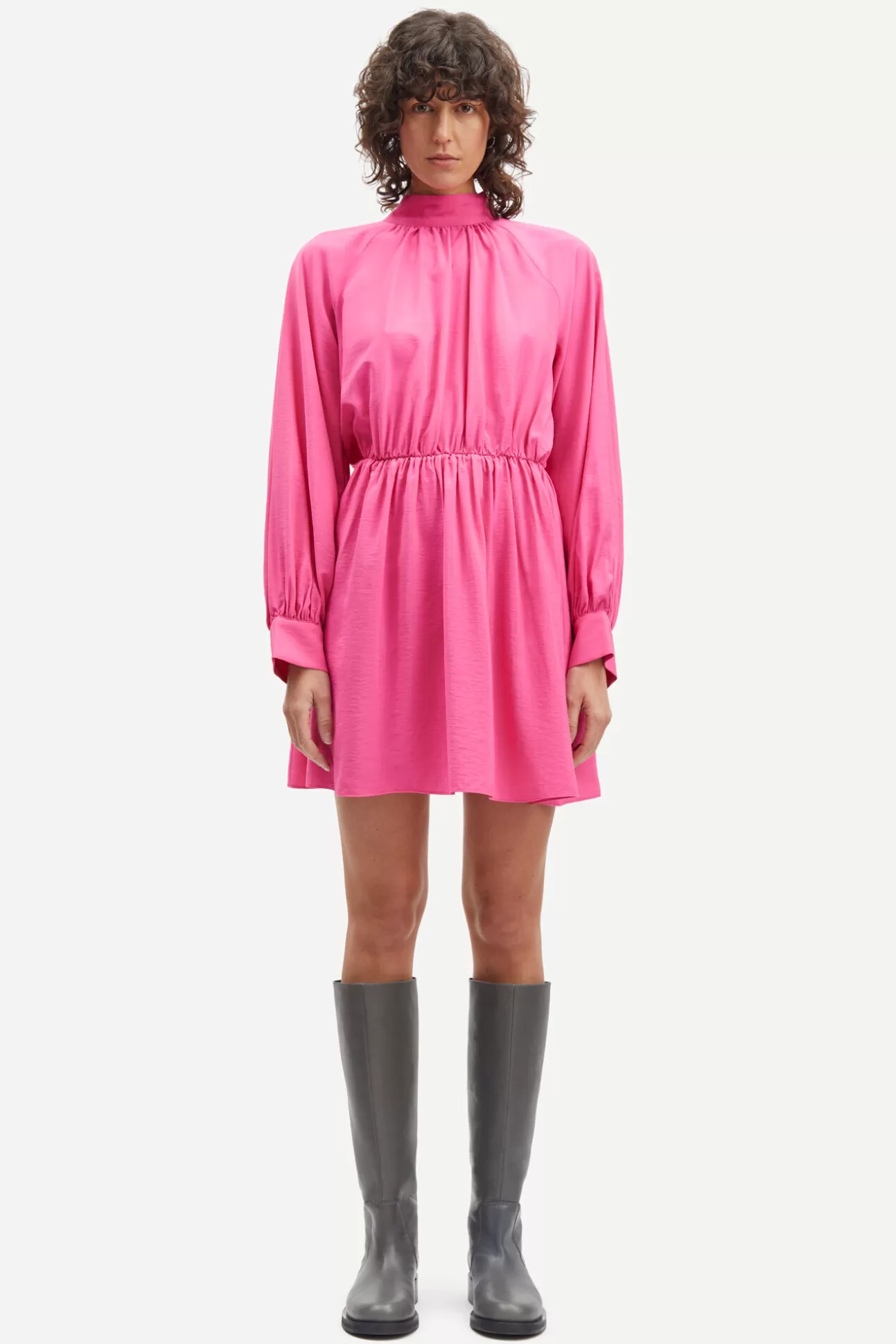 Robes et combinaisons-Femme Samsøe Samsøe Ebbali dress 14639 Cheeky Pink