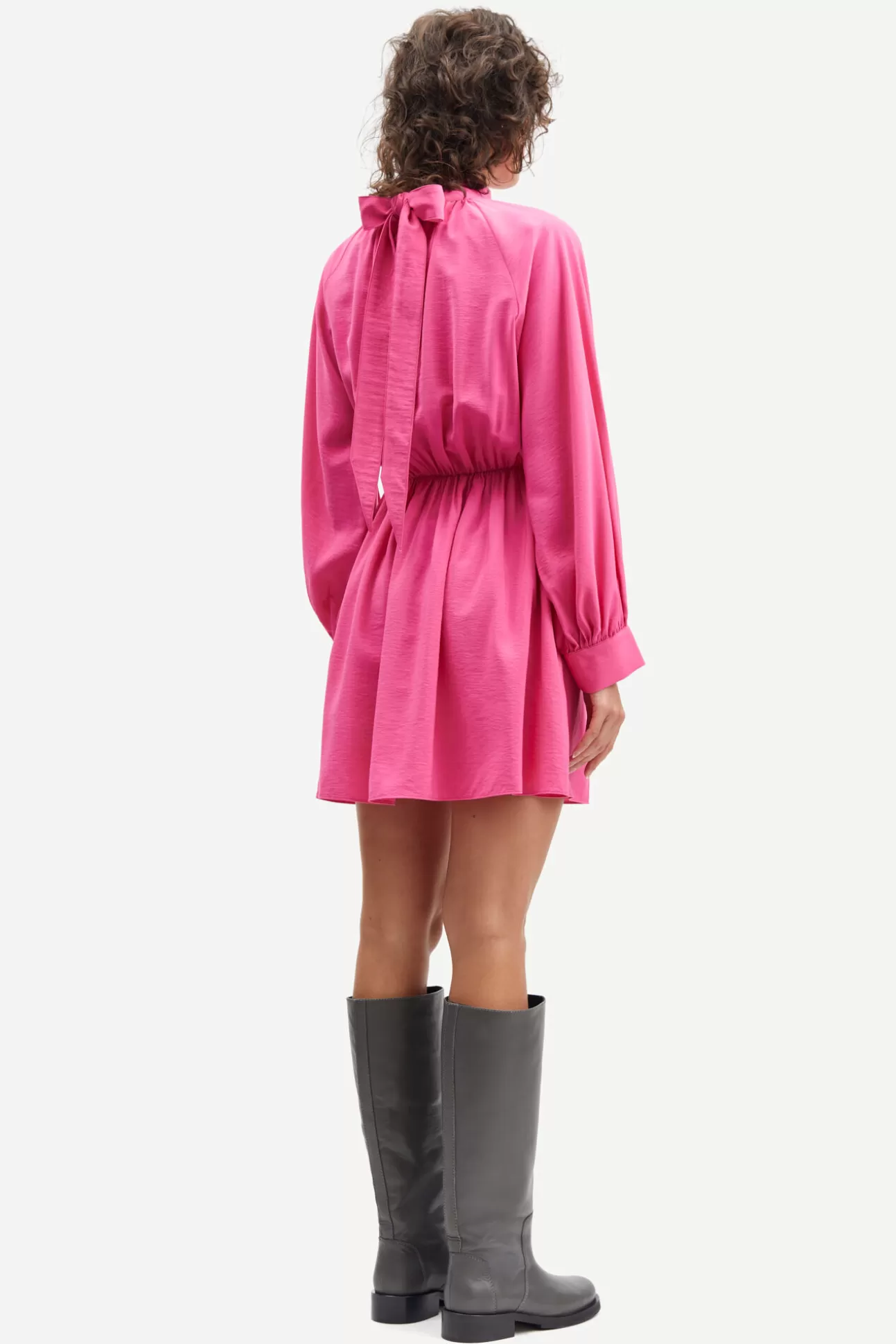 Robes et combinaisons-Femme Samsøe Samsøe Ebbali dress 14639 Cheeky Pink