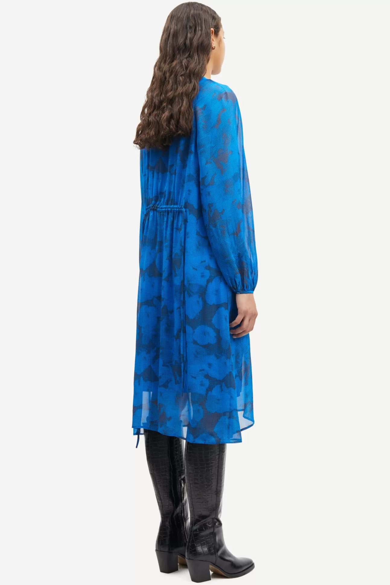 Robes et combinaisons-Femme Samsøe Samsøe Elmy dress 9695 Freesia Skydiver