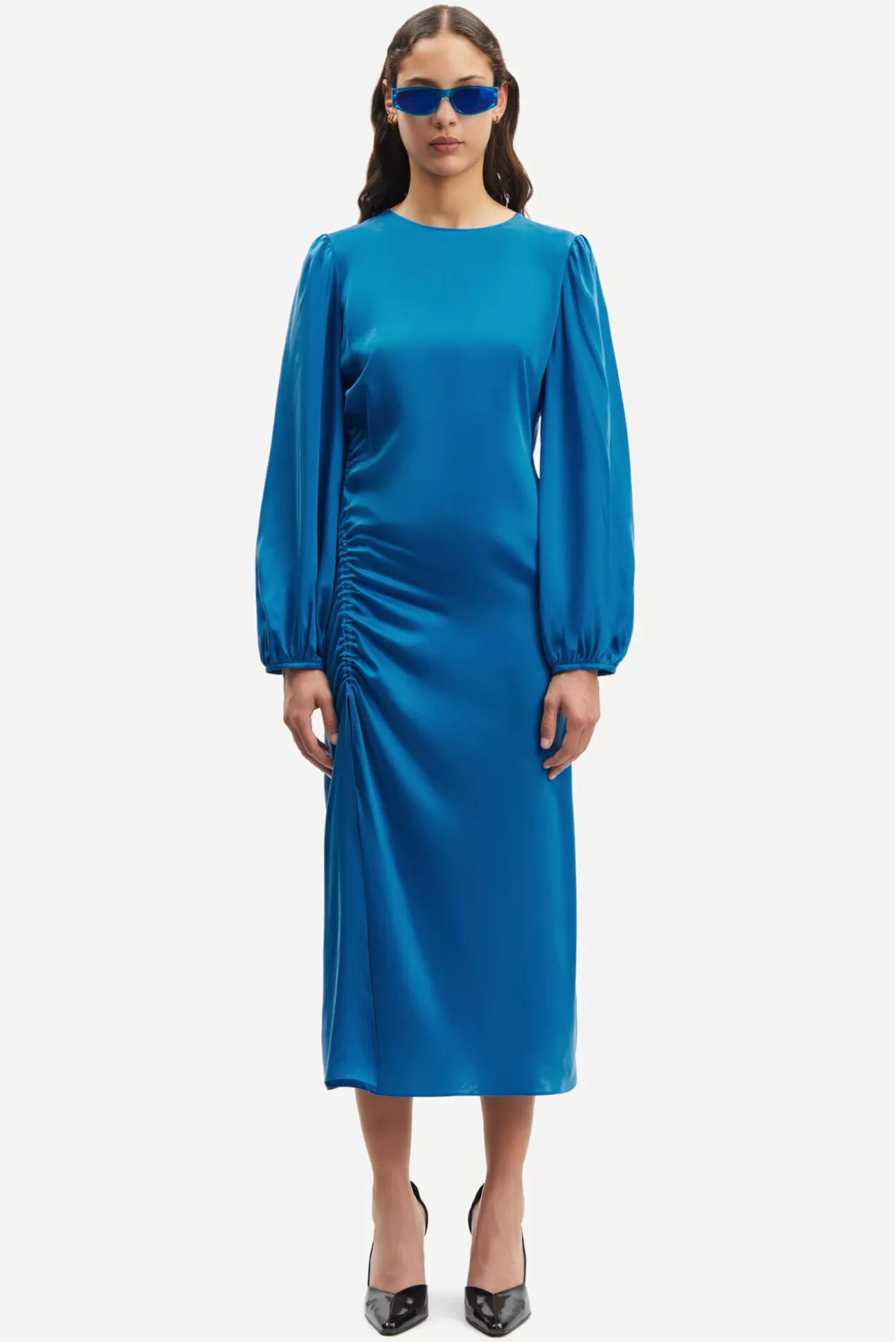 Robes et combinaisons-Femme Samsøe Samsøe Elvira dress 15032 Skydiver