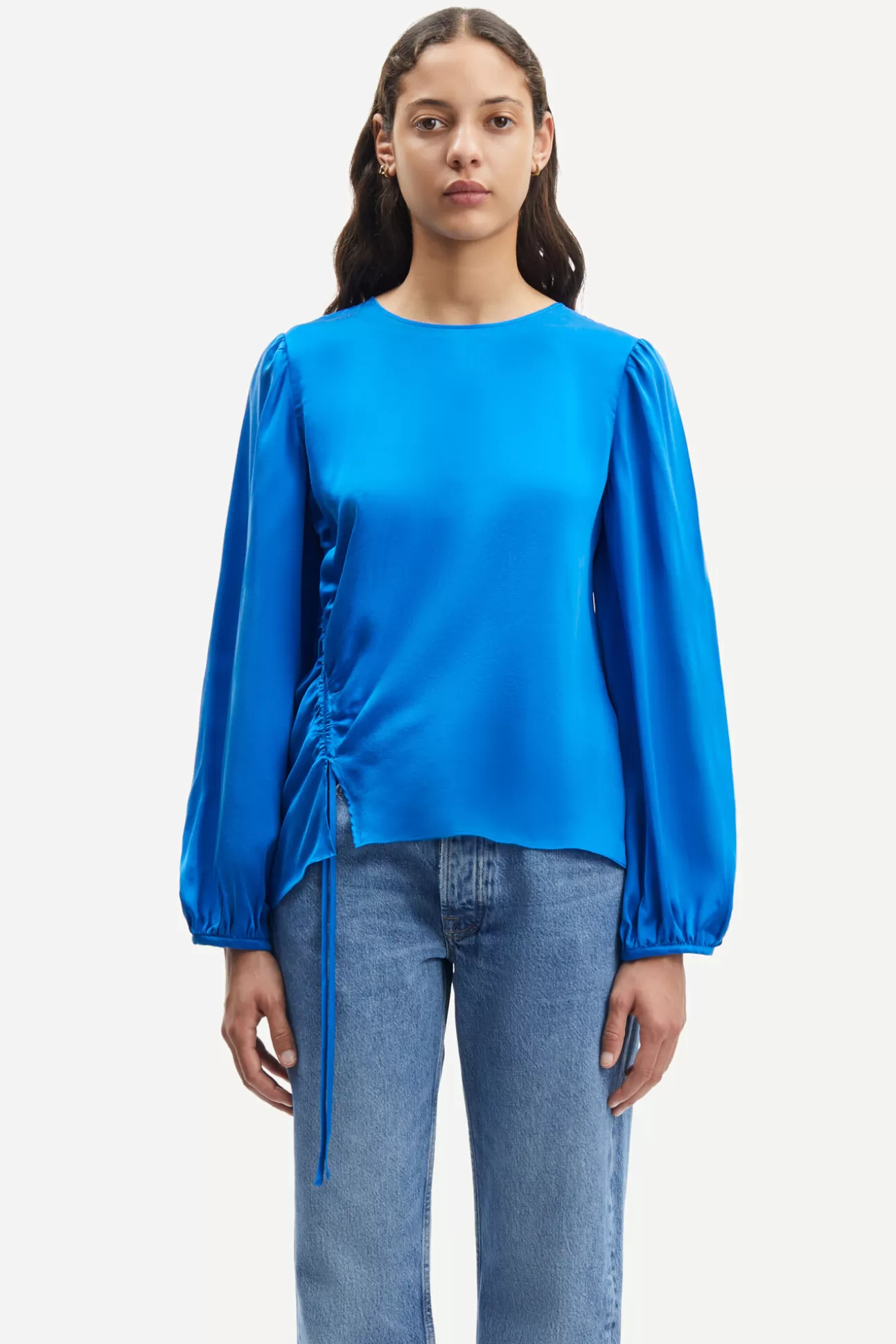 T-shirts et hauts-Femme Samsøe Samsøe Elvira top 15032 Skydiver