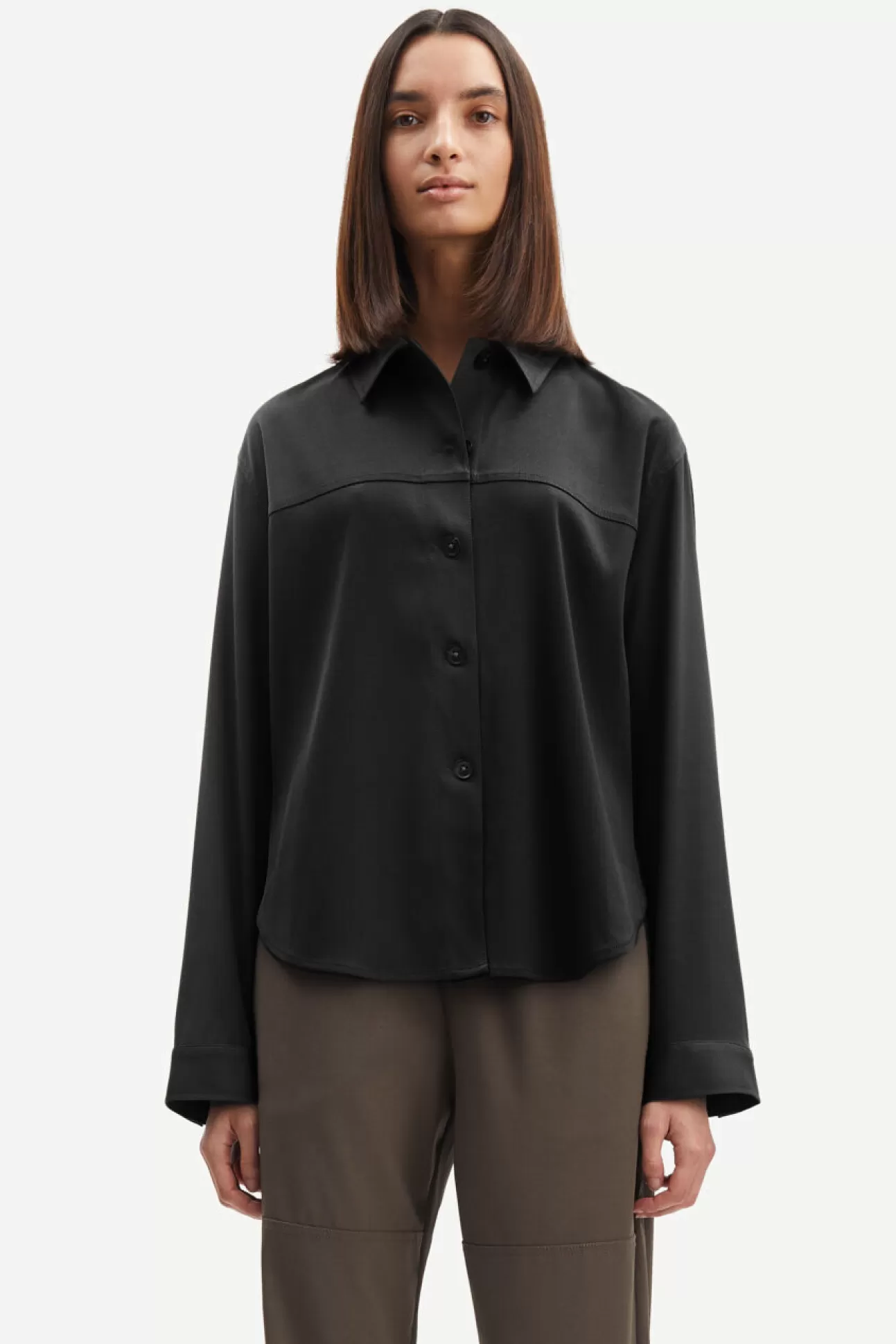 Ensembles assortis | Chemises et chemisiers-Femme Samsøe Samsøe Esmel Shirt 14635 Black