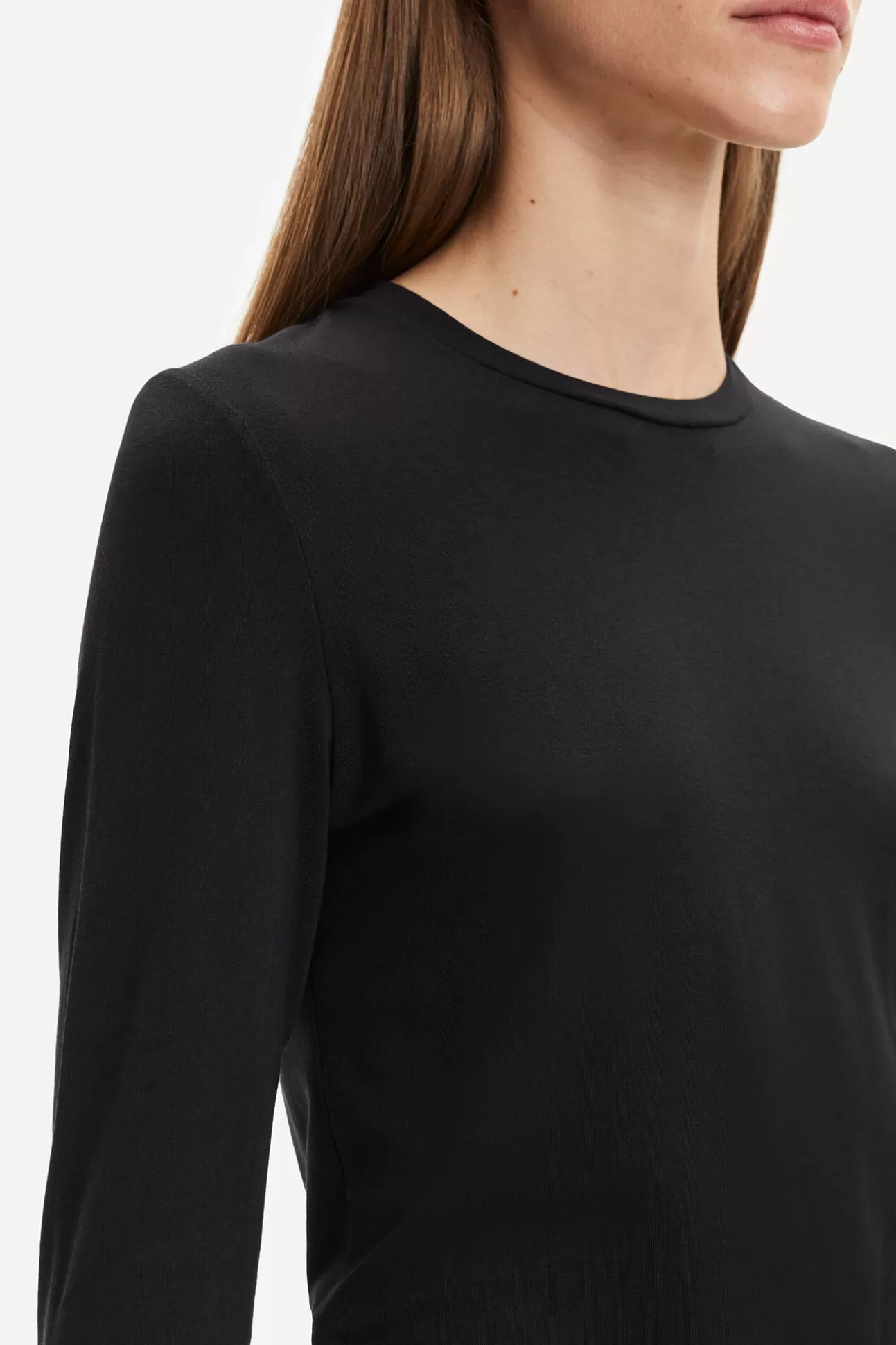 T-shirts et hauts-Femme Samsøe Samsøe Ester ls 265 Black