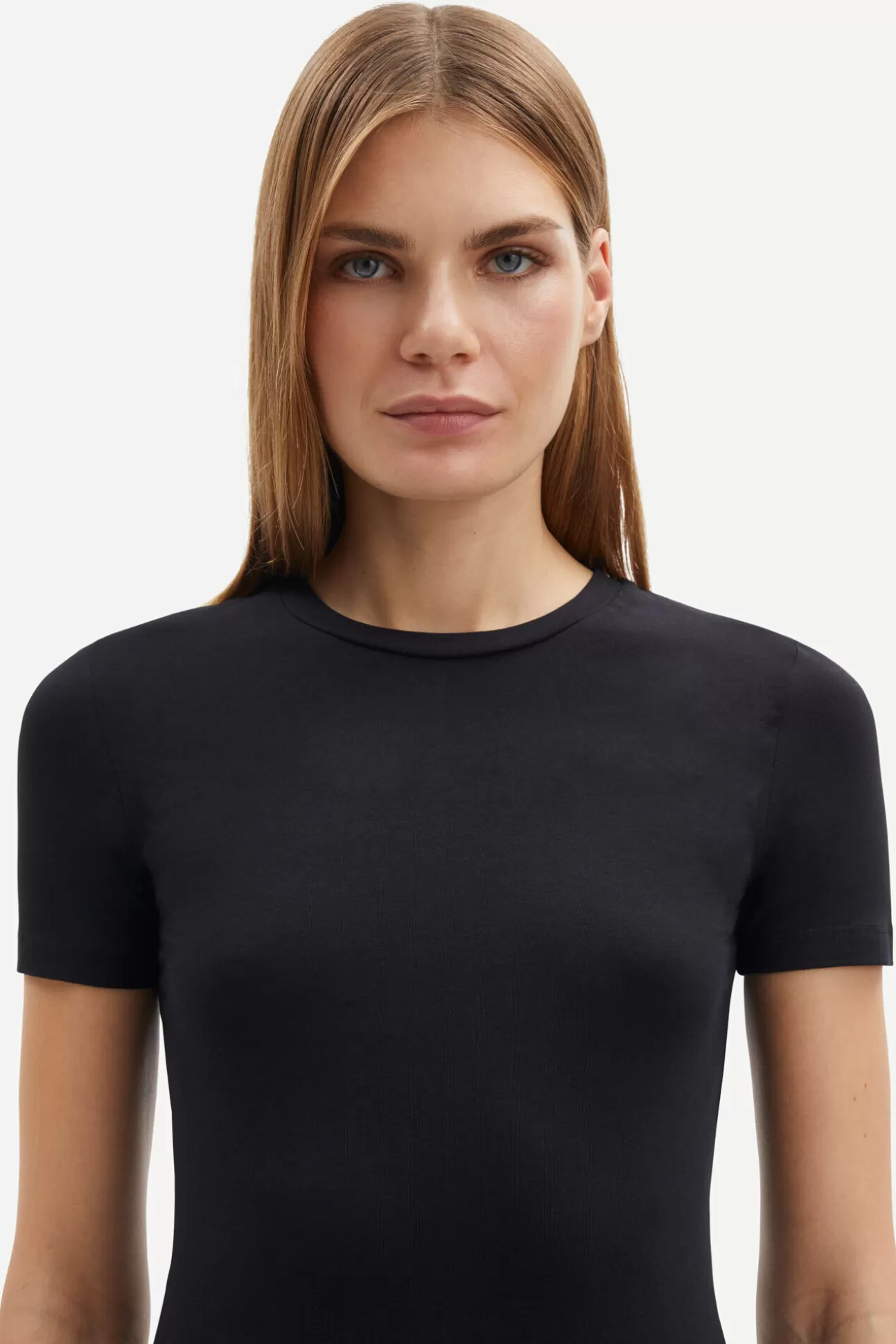 T-shirts et hauts-Femme Samsøe Samsøe Ester ss 265 Black