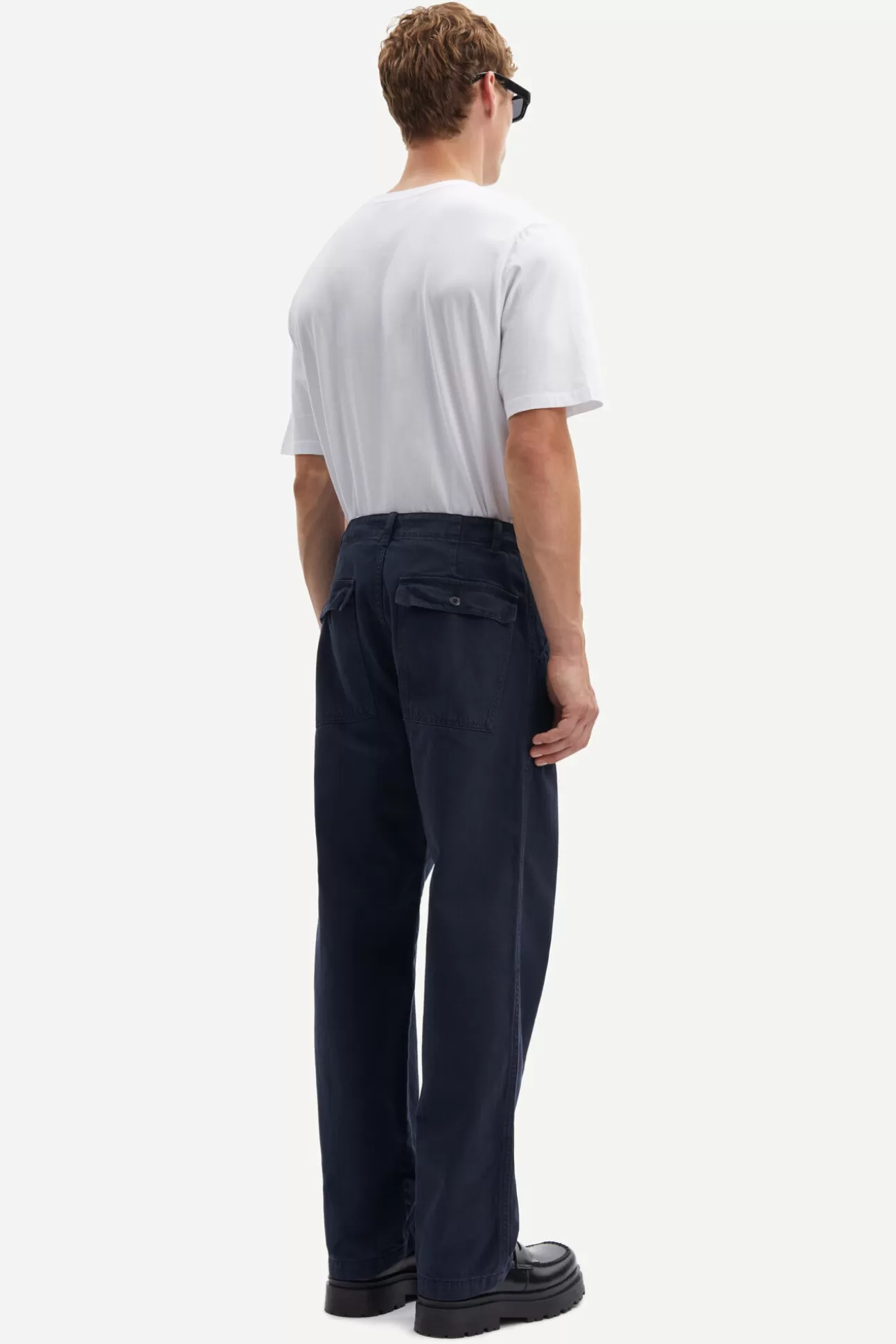 Pantalons-Homme Samsøe Samsøe Fanon trousers 14932 Salute