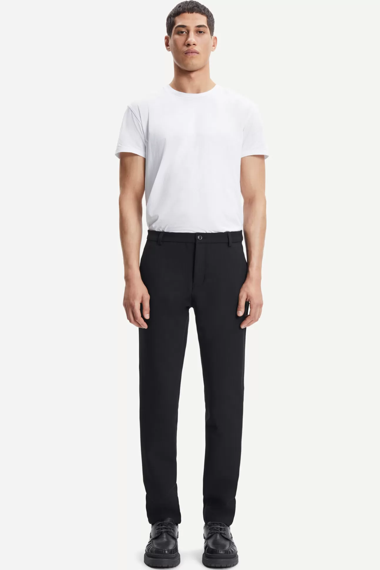 Pantalons-Homme Samsøe Samsøe Frankie pants 11686 Black