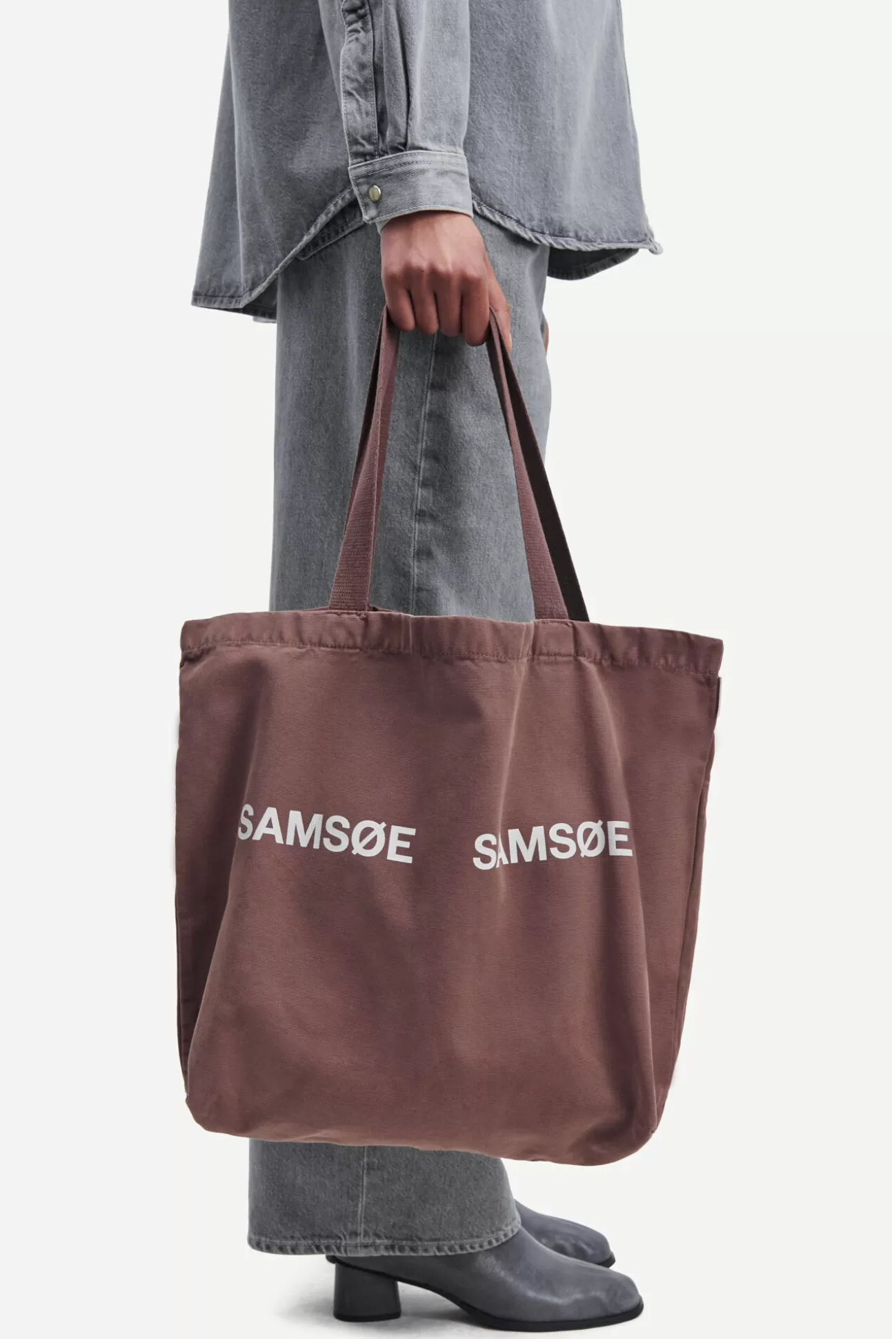 Sacs et portefeuilles-Femme Samsøe Samsøe Frinka shopper 11672 PEPPERCORN