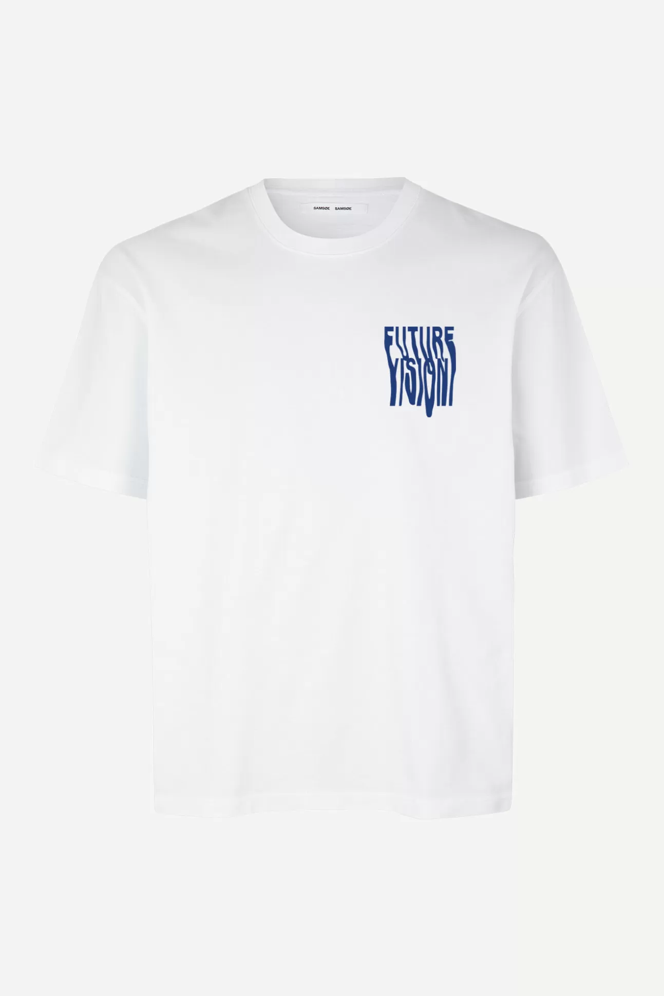 T-shirts et polos-Homme Samsøe Samsøe Future t-shirt 11725 Blue Future Vision