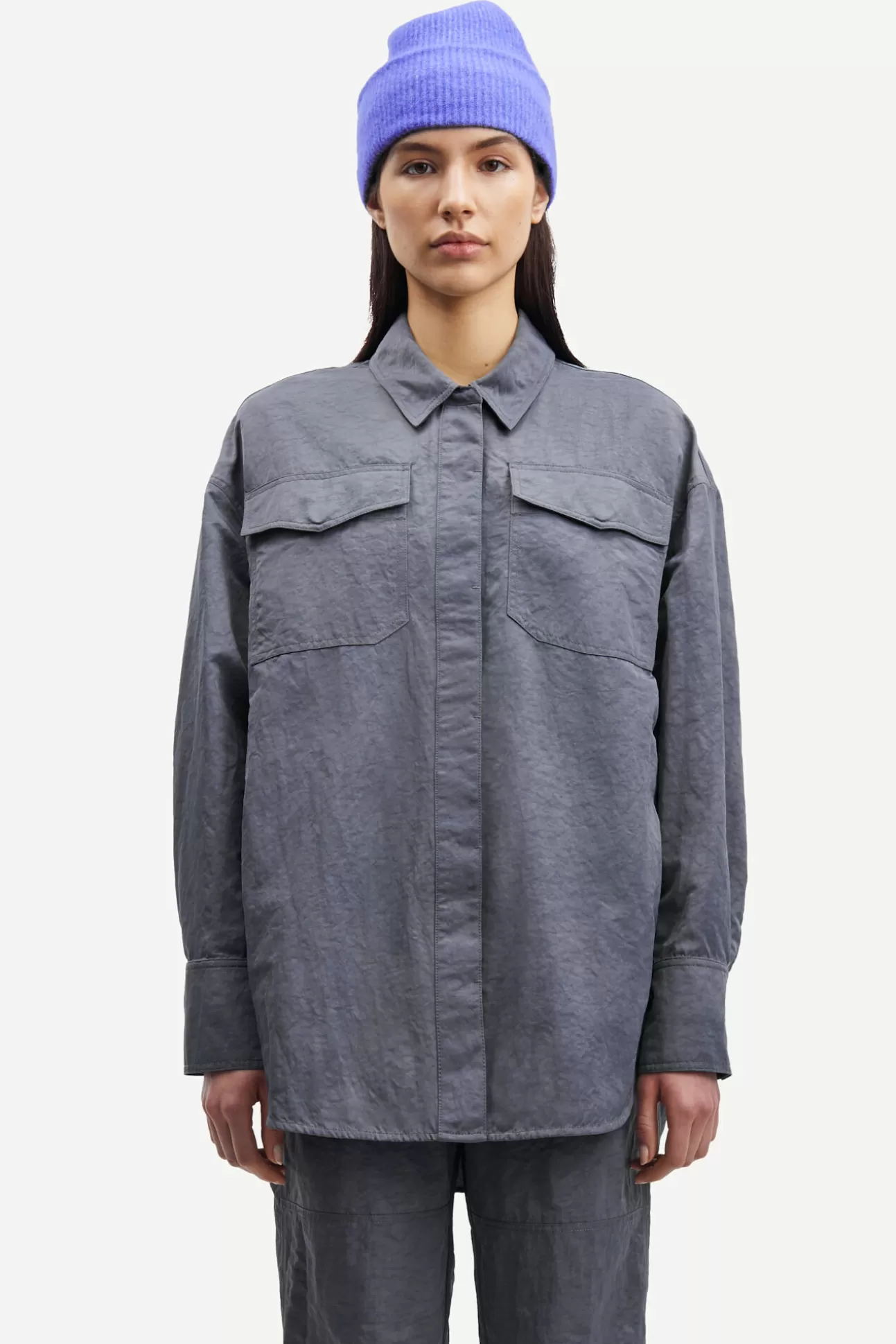 Ensembles assortis | Chemises et chemisiers-Femme Samsøe Samsøe Gira shirt 15021 Turbulence