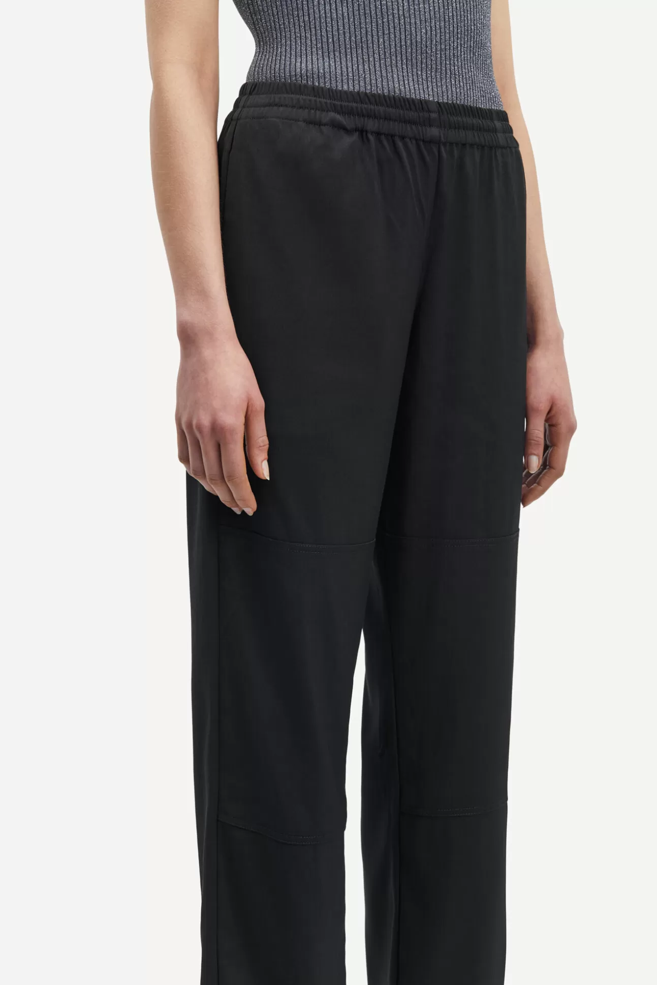 Ensembles assortis | Pantalons-Femme Samsøe Samsøe Gira Trousers 14635 Black