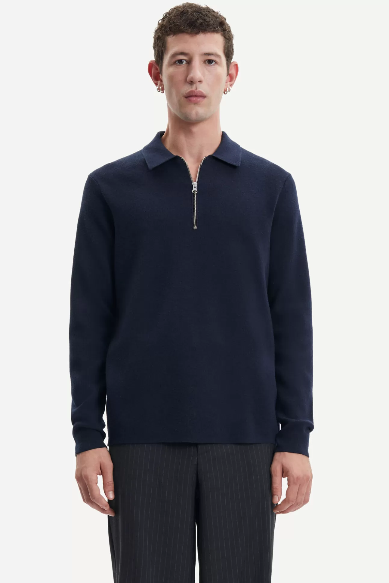 Pulls-Homme Samsøe Samsøe Guna half zip 10490 Salute