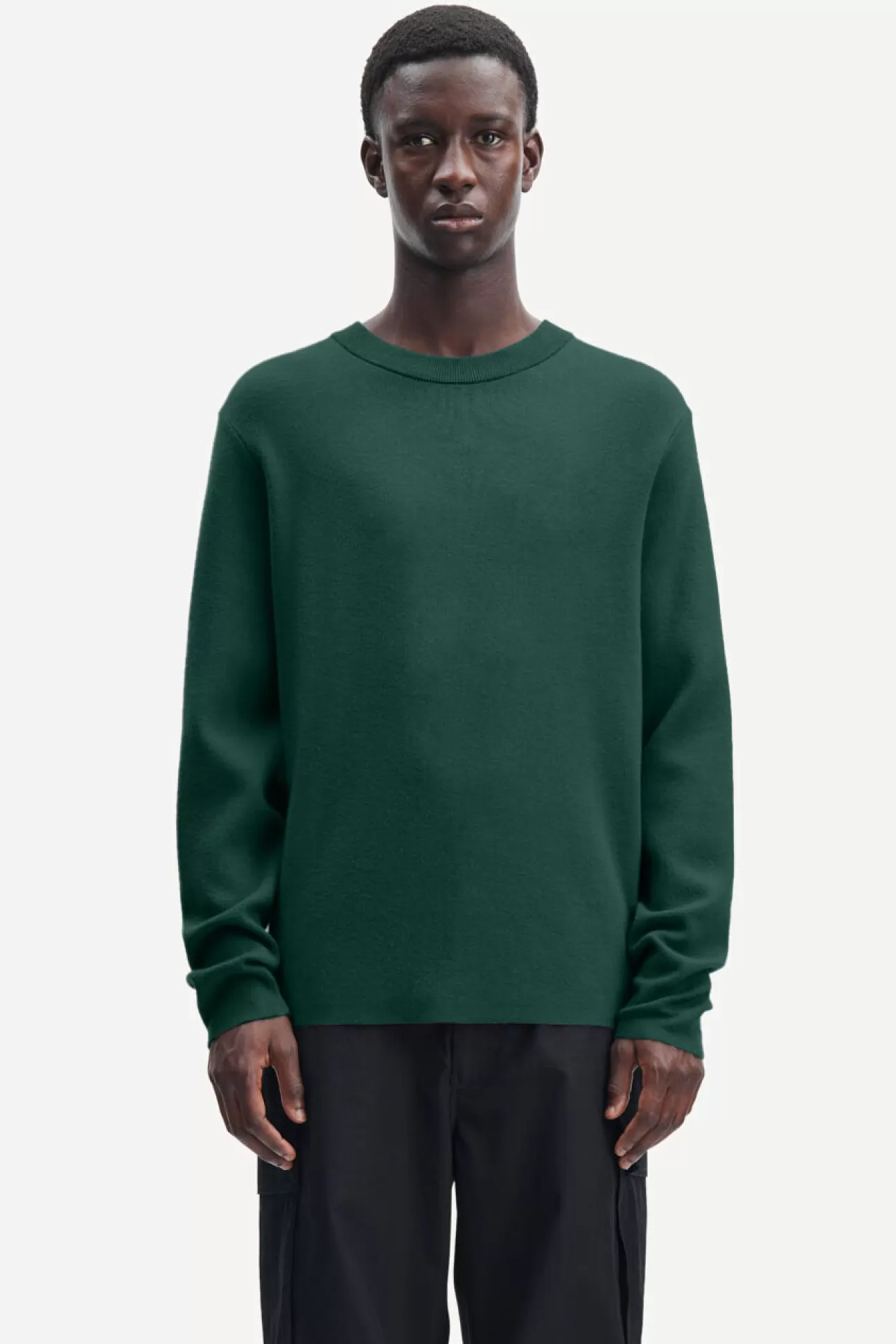 Pulls-Homme Samsøe Samsøe Gunan crew neck 10490 Garden Topiary