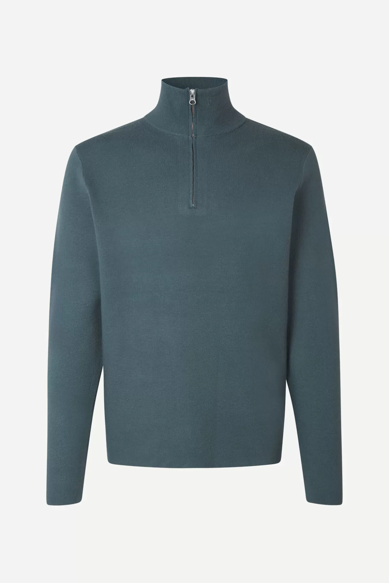 Pulls-Homme Samsøe Samsøe Gunan turtle neck zip 10490 STORMY WEATHER