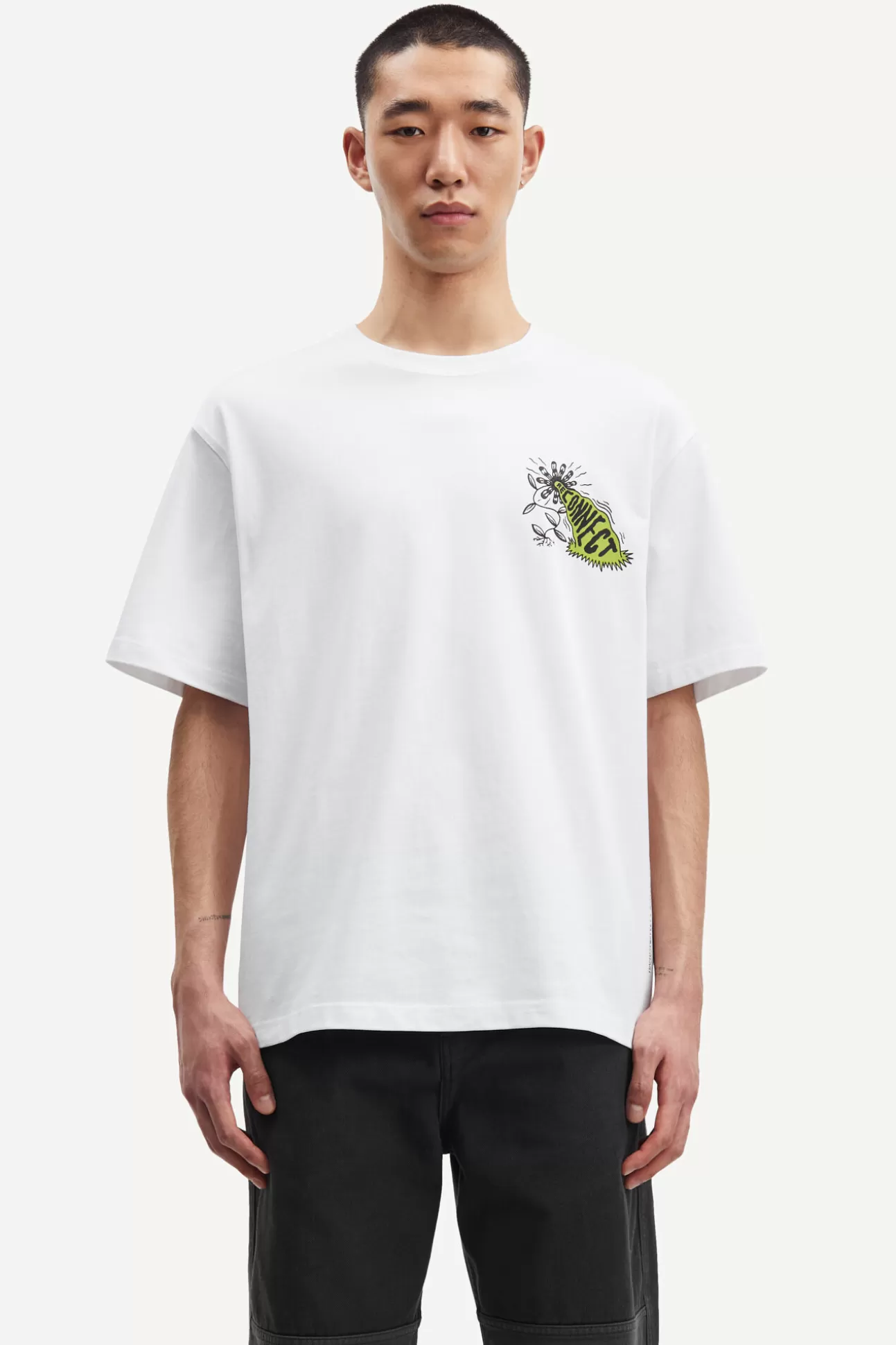 T-shirts et polos | T-shirts et hauts-Homme | Femme Samsøe Samsøe Handsforfeet t-shirt 11725 Reconnect