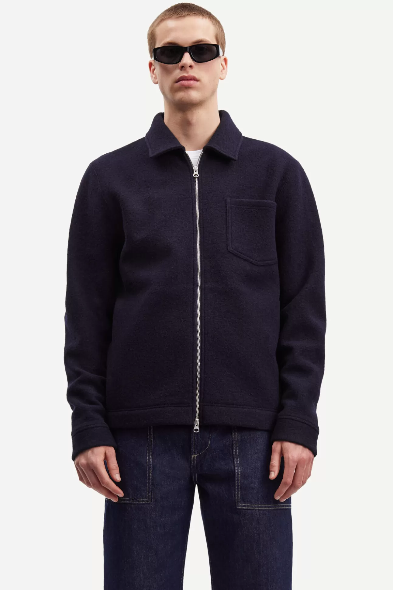 Sweats | Vestes et manteaux-Homme Samsøe Samsøe Hannes full zip 14612 Salute