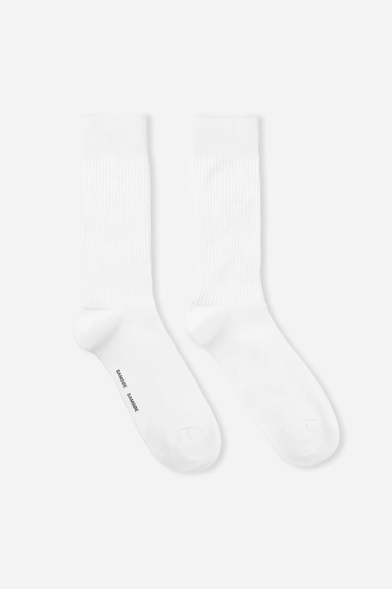 Chaussettes-Homme Samsøe Samsøe Hanse socks 11690 WHITE