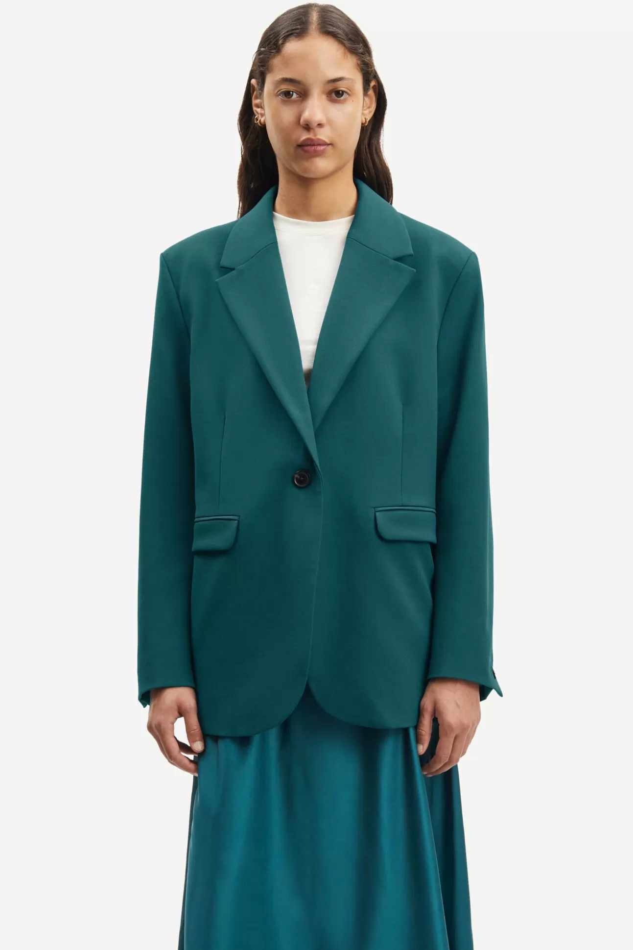 Ensembles assortis | Blazers | Vestes et manteaux-Femme Samsøe Samsøe Haven blazer 13103 Atlantic Deep