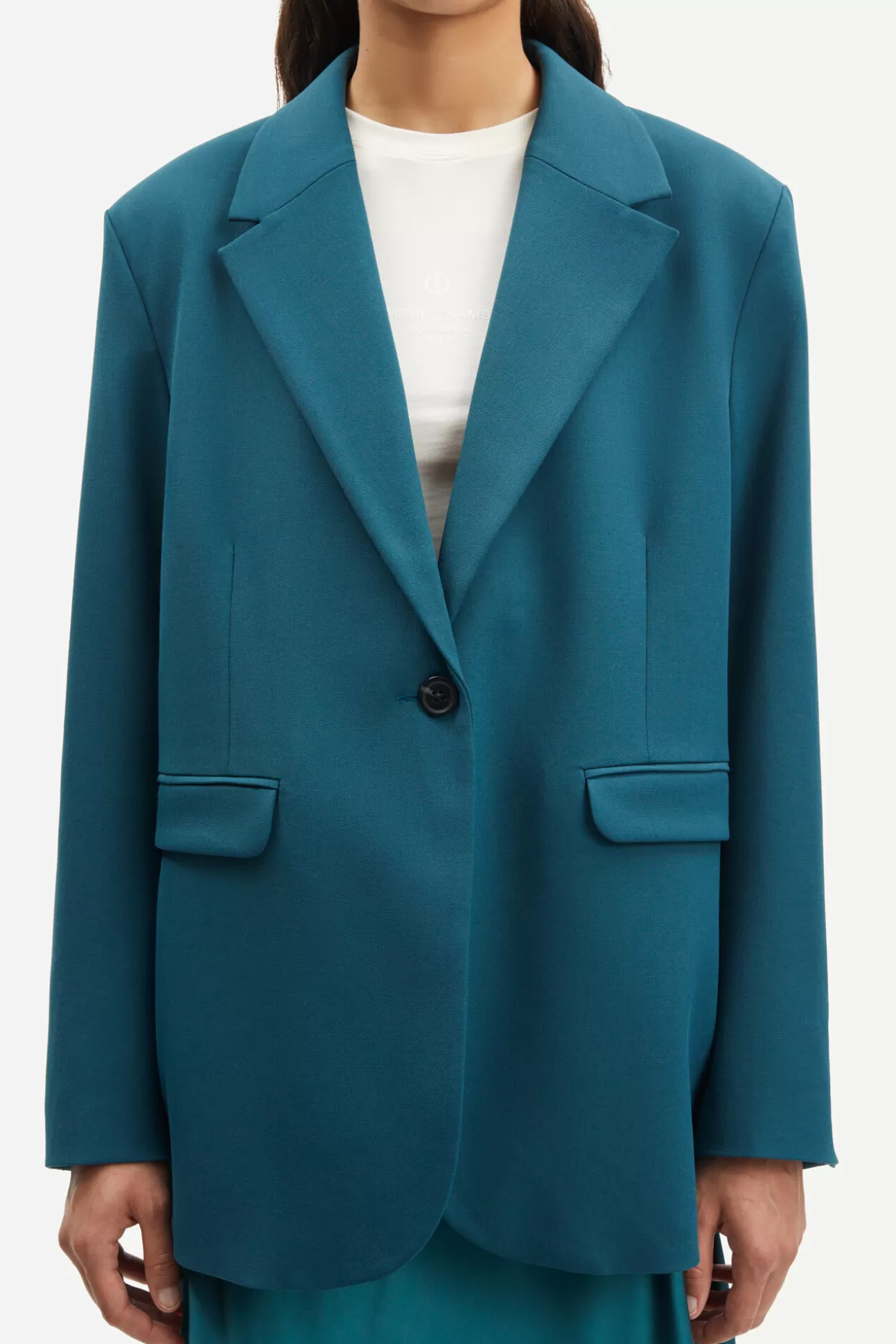 Ensembles assortis | Blazers | Vestes et manteaux-Femme Samsøe Samsøe Haven blazer 13103 Atlantic Deep