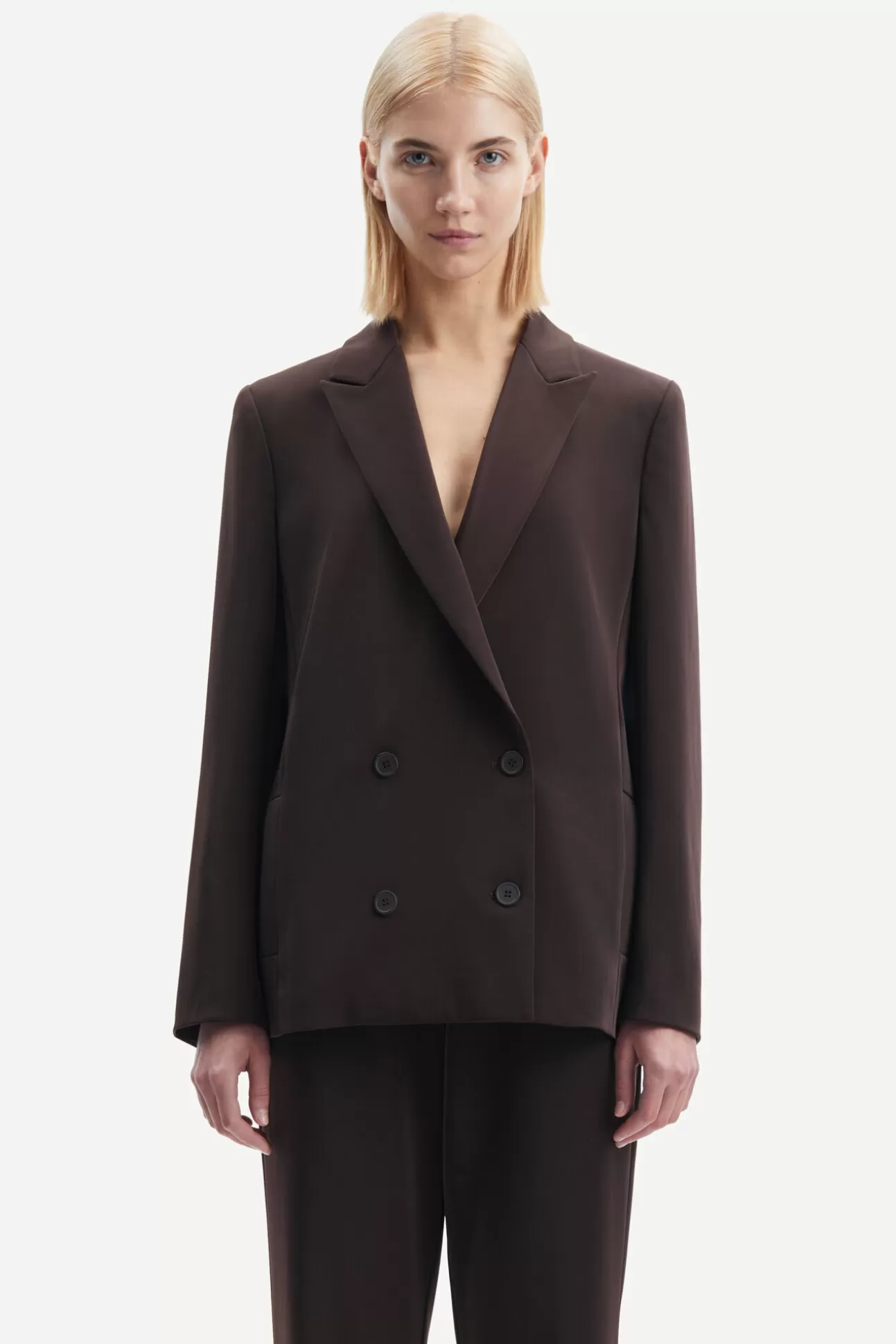 Ensembles assortis | Blazers | Vestes et manteaux-Femme Samsøe Samsøe Hoys blazer 7331 Mole'