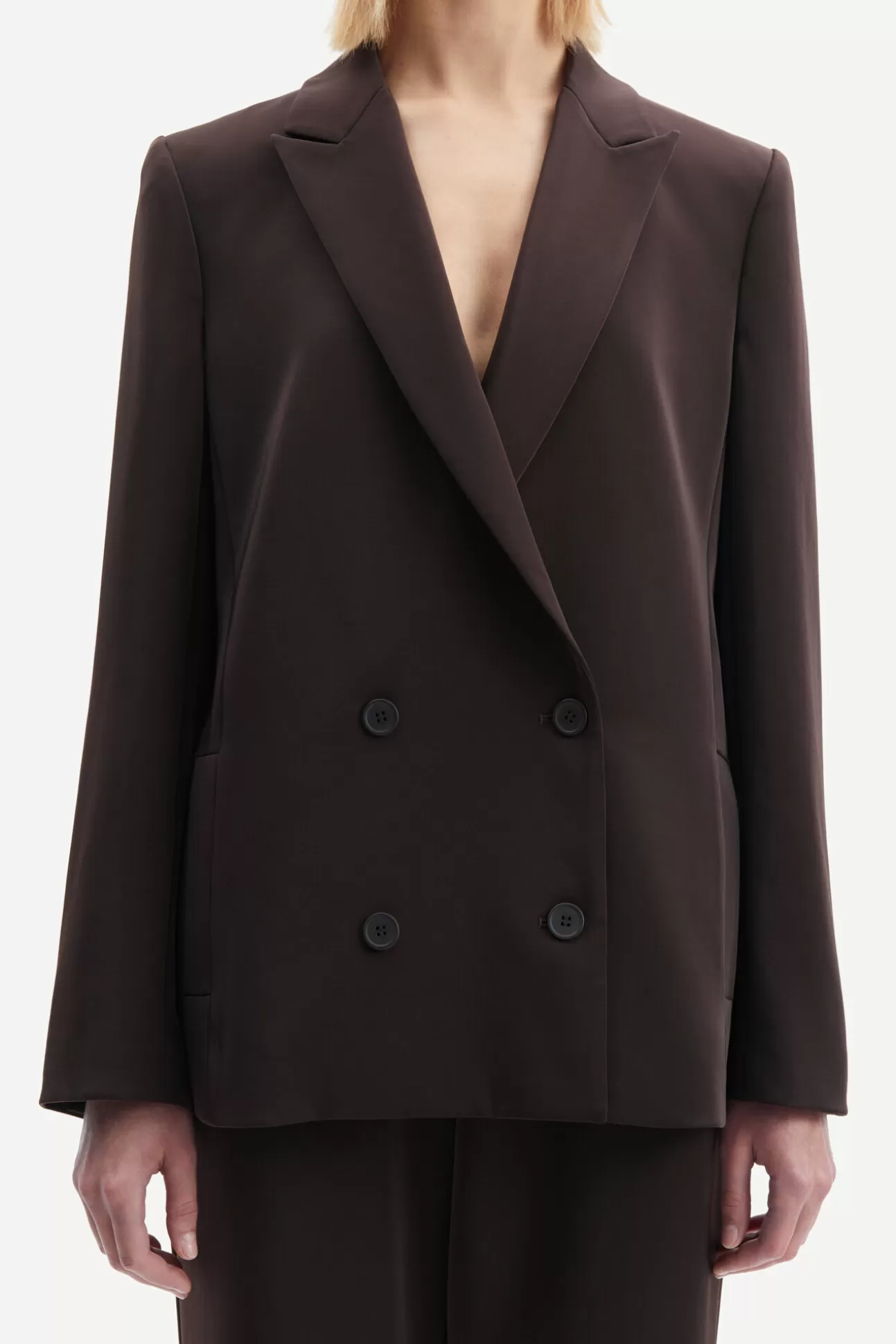 Ensembles assortis | Blazers | Vestes et manteaux-Femme Samsøe Samsøe Hoys blazer 7331 Mole'