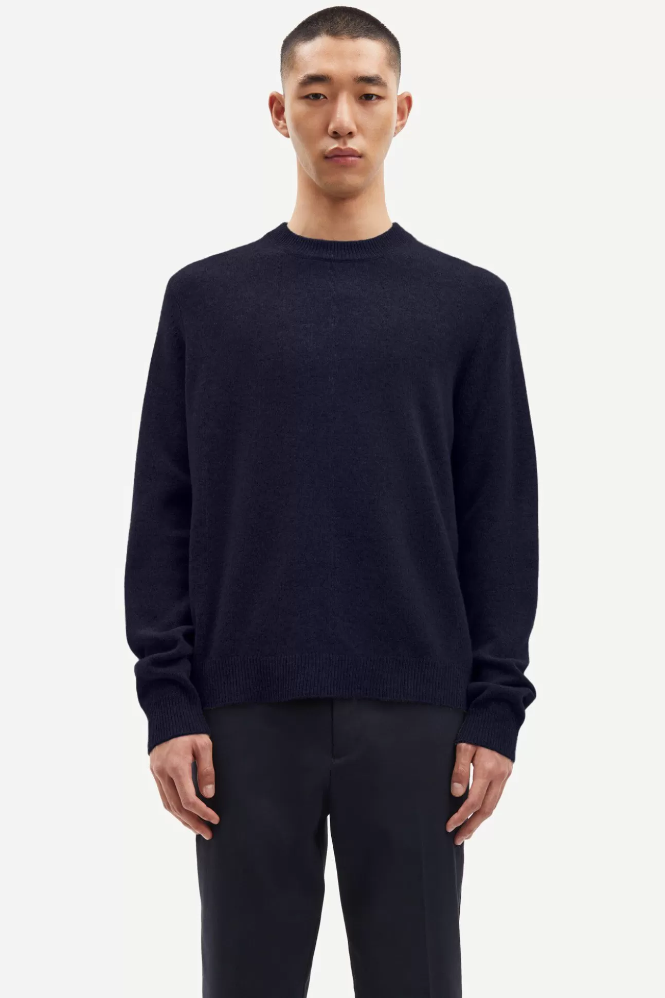 Pulls-Homme Samsøe Samsøe Isak Knit Sweater 15010 Salute