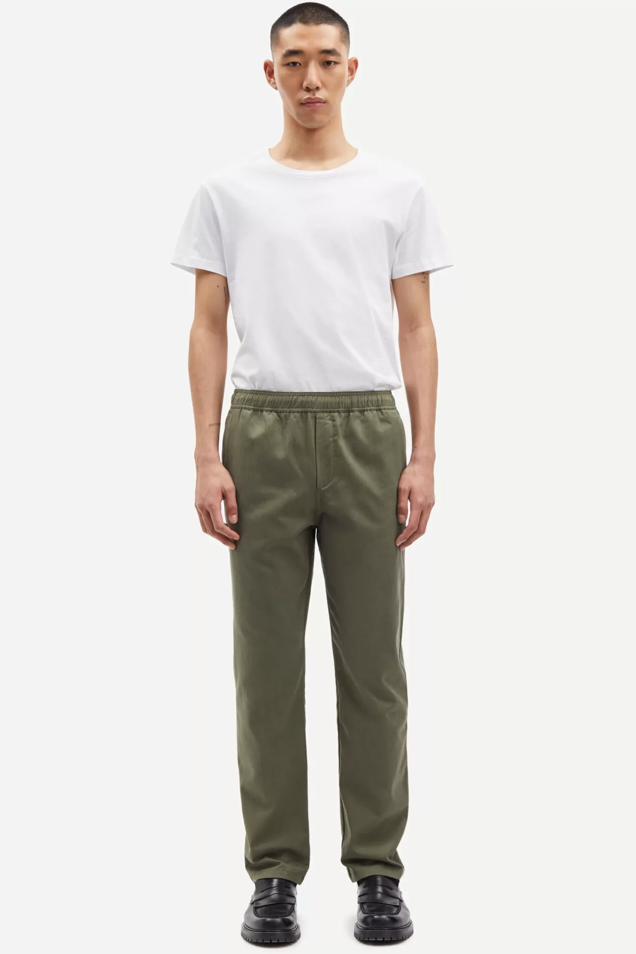 Pantalons-Homme Samsøe Samsøe Jabari trousers 13208 Beetle