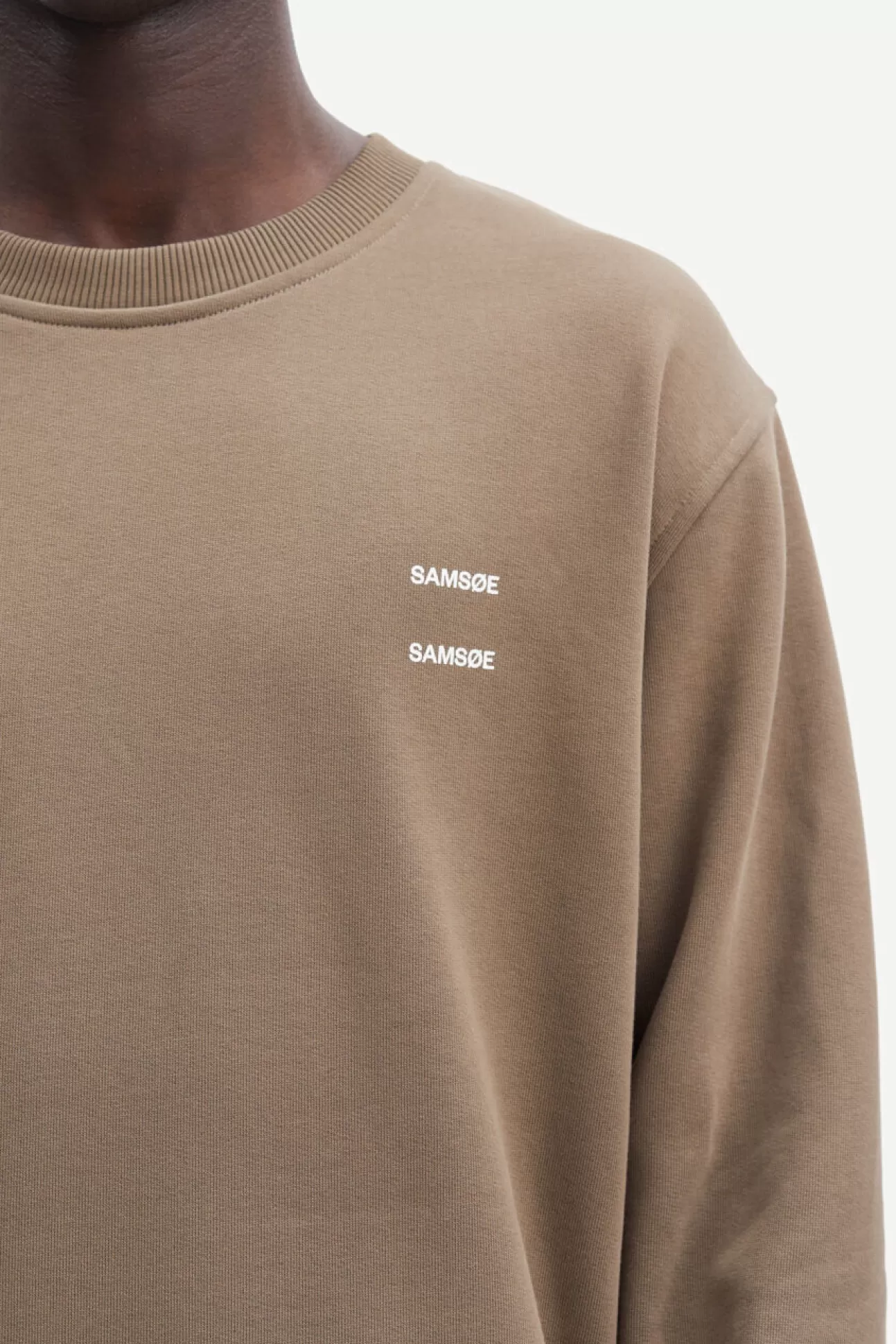 Sweats-Homme Samsøe Samsøe Joel crew neck 11414 Crocodile