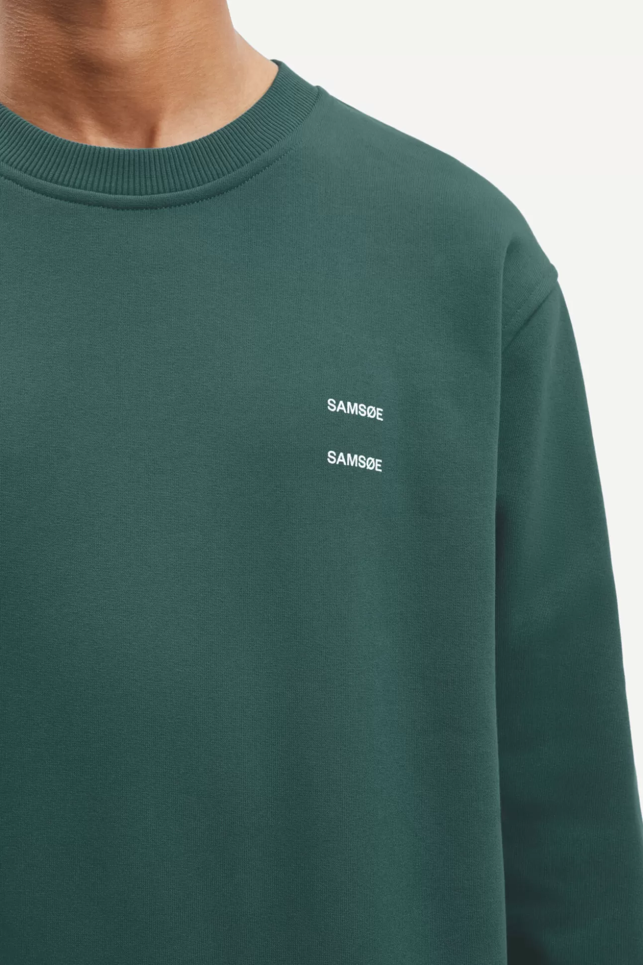 Sweats-Homme Samsøe Samsøe Joel crew neck 11414 Atlantic Deep