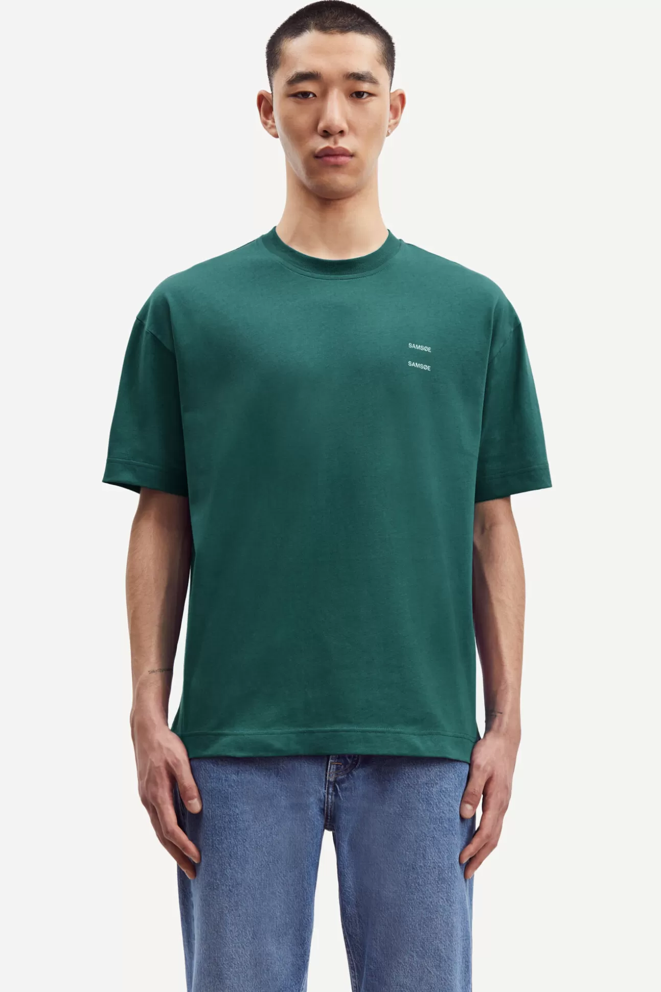 T-shirts et polos-Homme Samsøe Samsøe Joel t-shirt 11415 Atlantic Deep