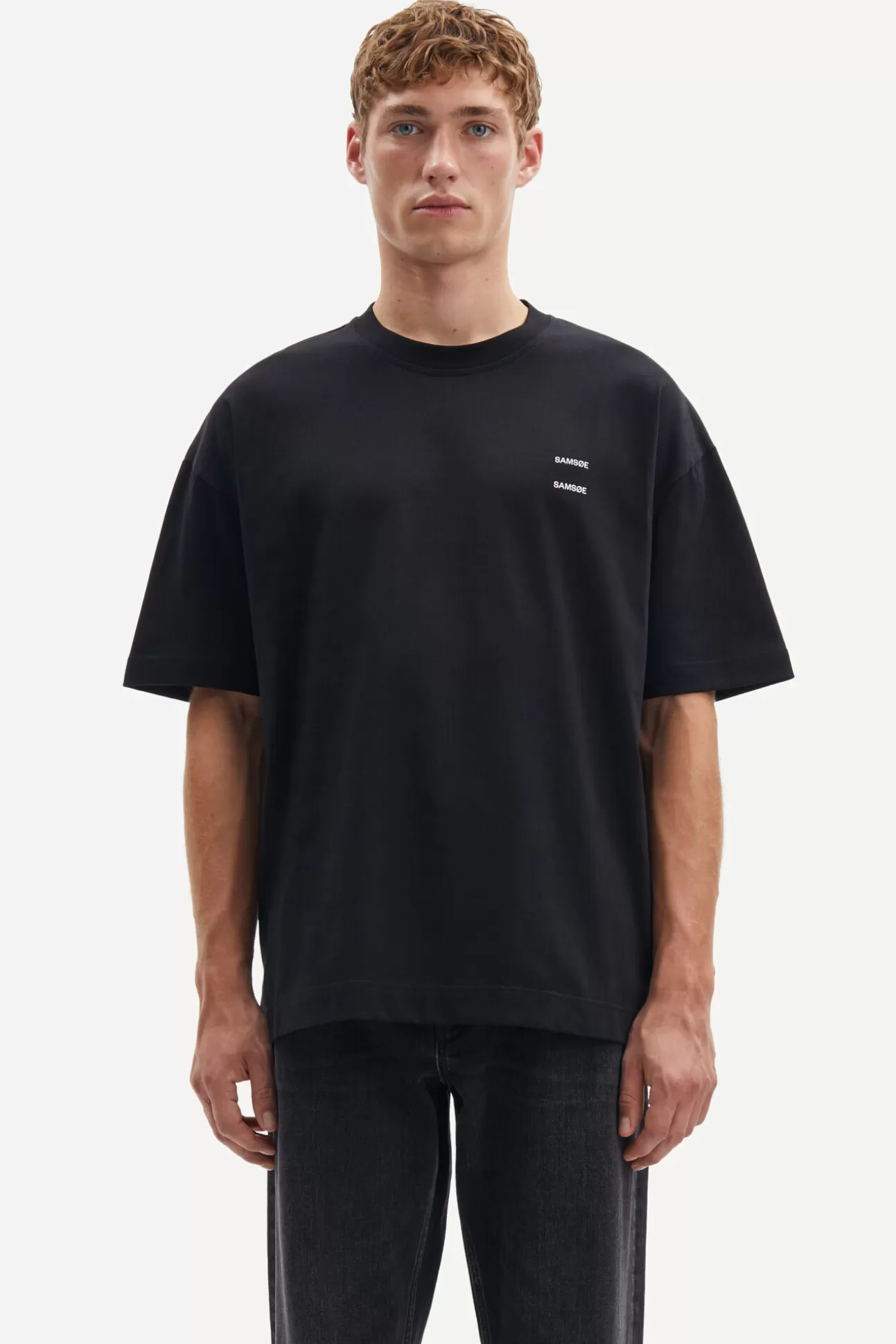 T-shirts et polos-Homme Samsøe Samsøe Joel t-shirt 11415 Black Basic