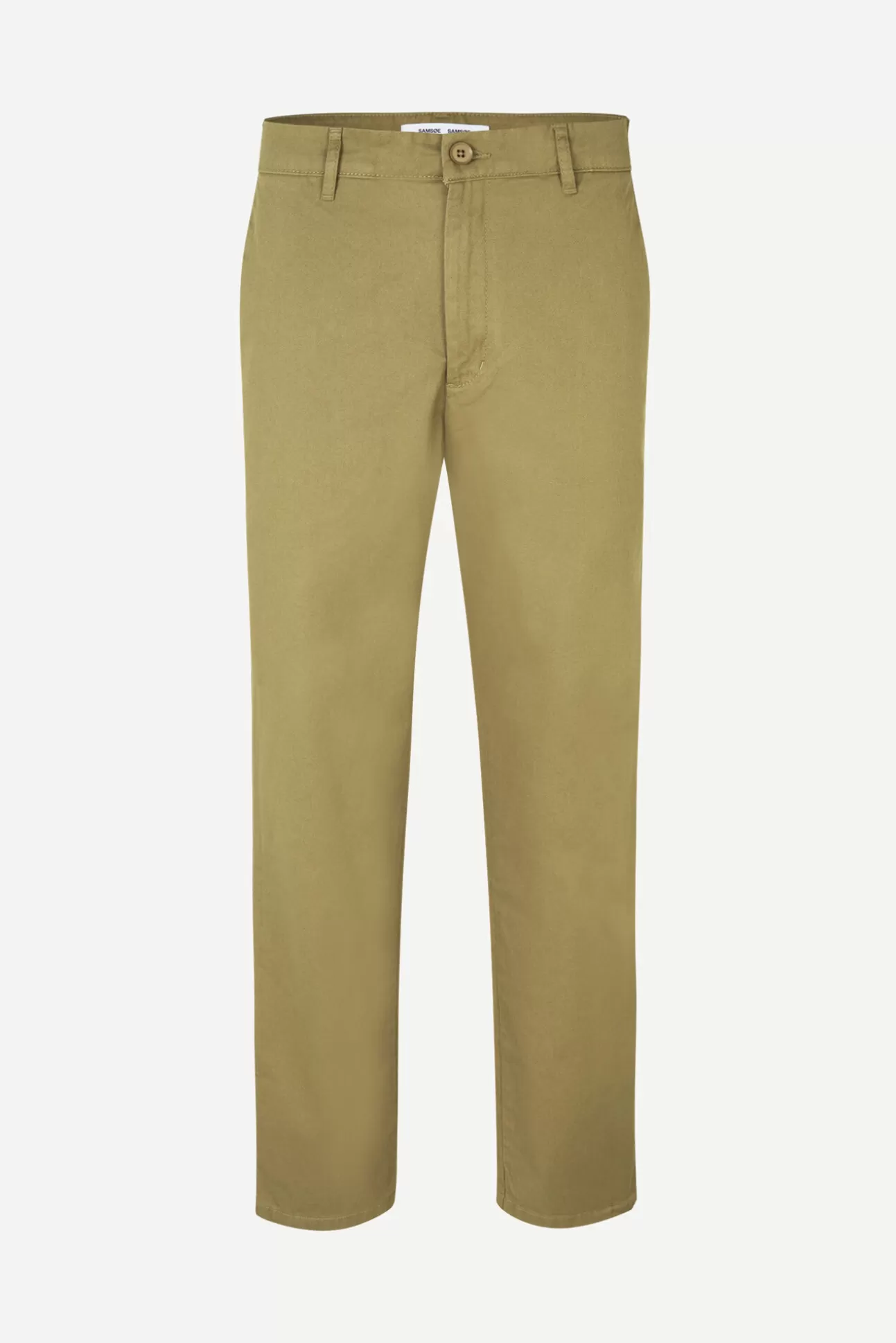 Pantalons-Homme Samsøe Samsøe Johnny trousers 14968 COVERT GREEN