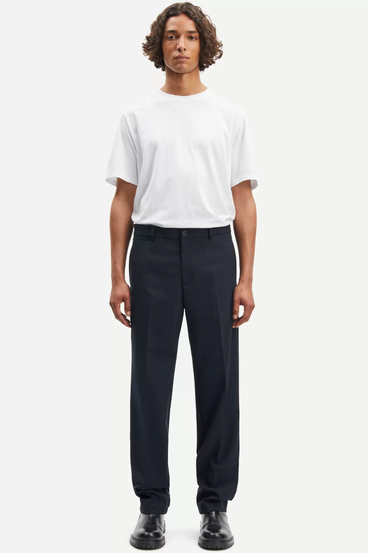 Pantalons-Homme Samsøe Samsøe Johnny trousers 14992 Salute