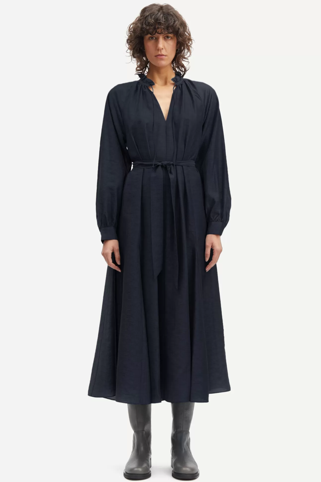 Robes et combinaisons-Femme Samsøe Samsøe Karookhi long dress 14641 Salute