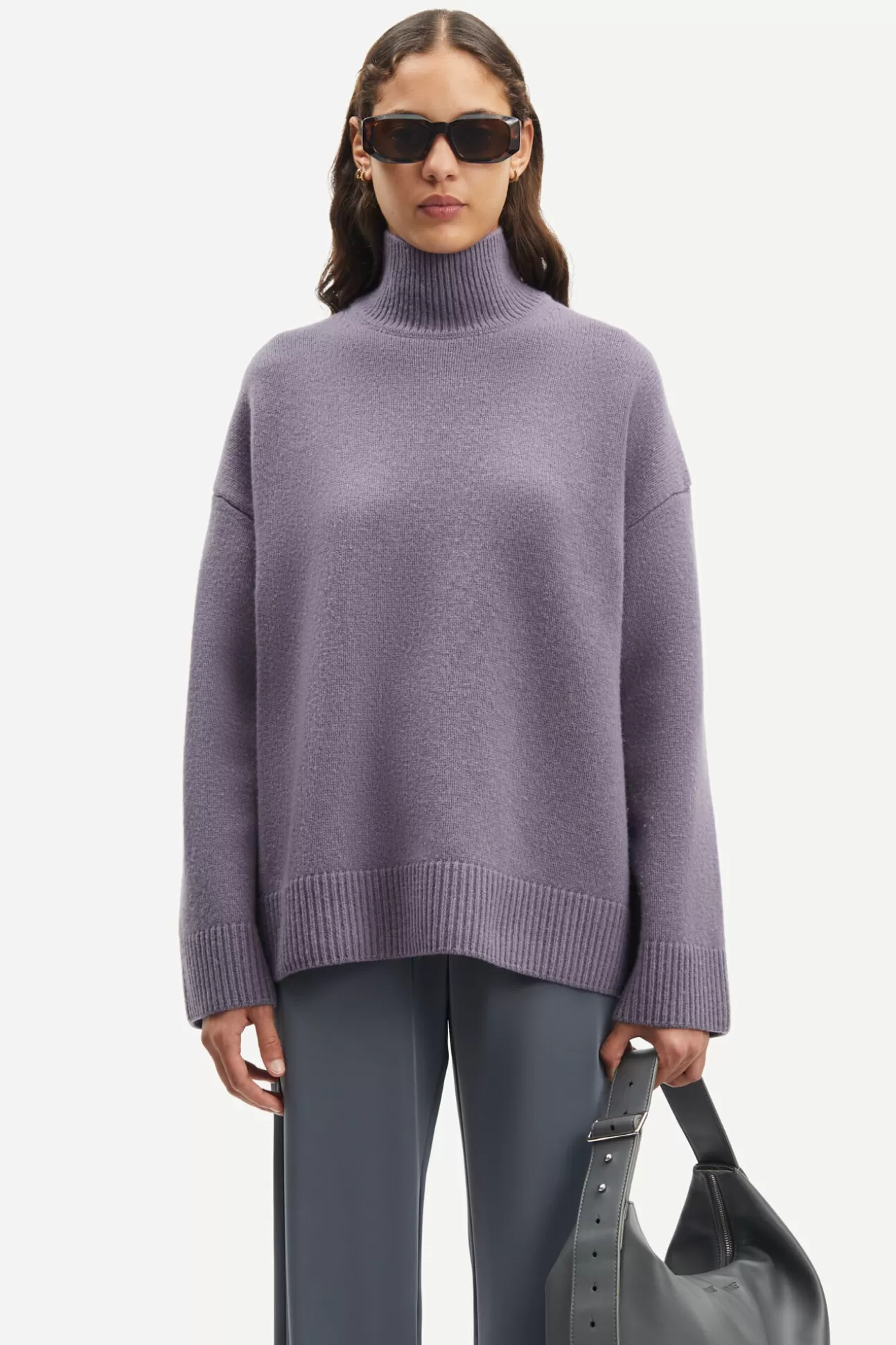 Pulls-Femme Samsøe Samsøe Keiks turtleneck 15023 Excalibur