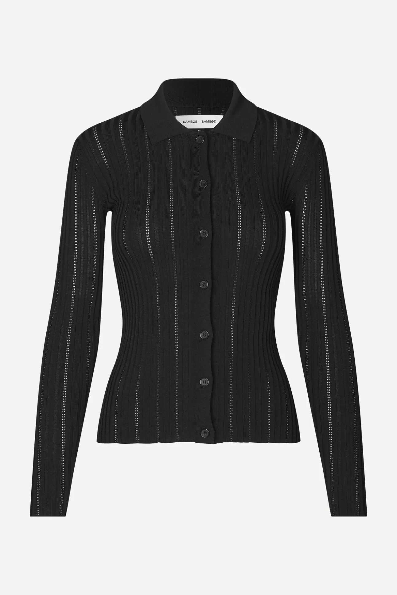 Pulls-Femme Samsøe Samsøe Lea cardigan 15025 Black