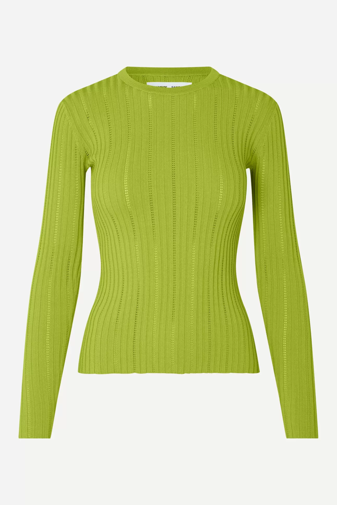 Pulls-Femme Samsøe Samsøe Lea crew neck 15025 Macaw Green