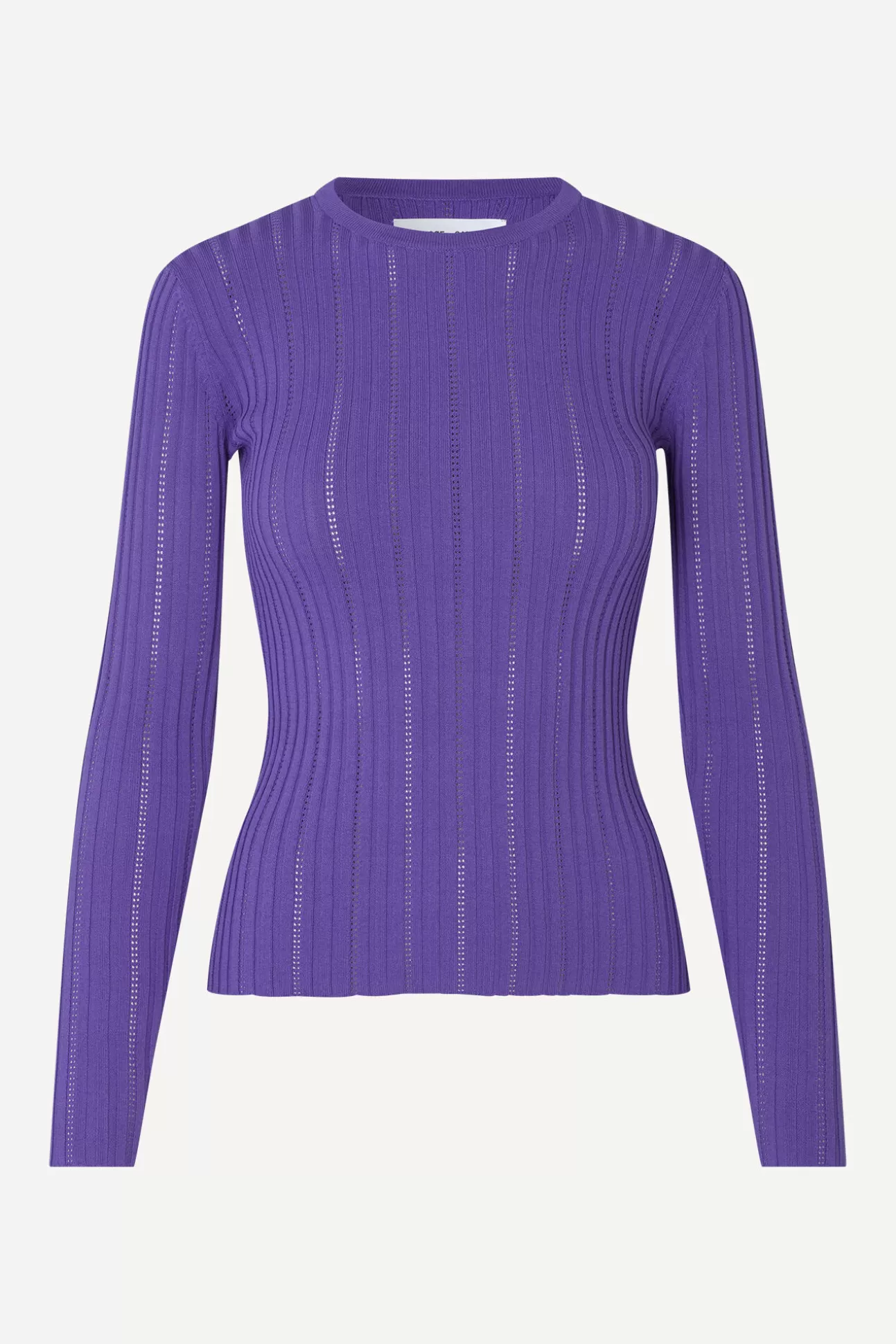 Pulls-Femme Samsøe Samsøe Lea crew neck 15025 Simply Purple